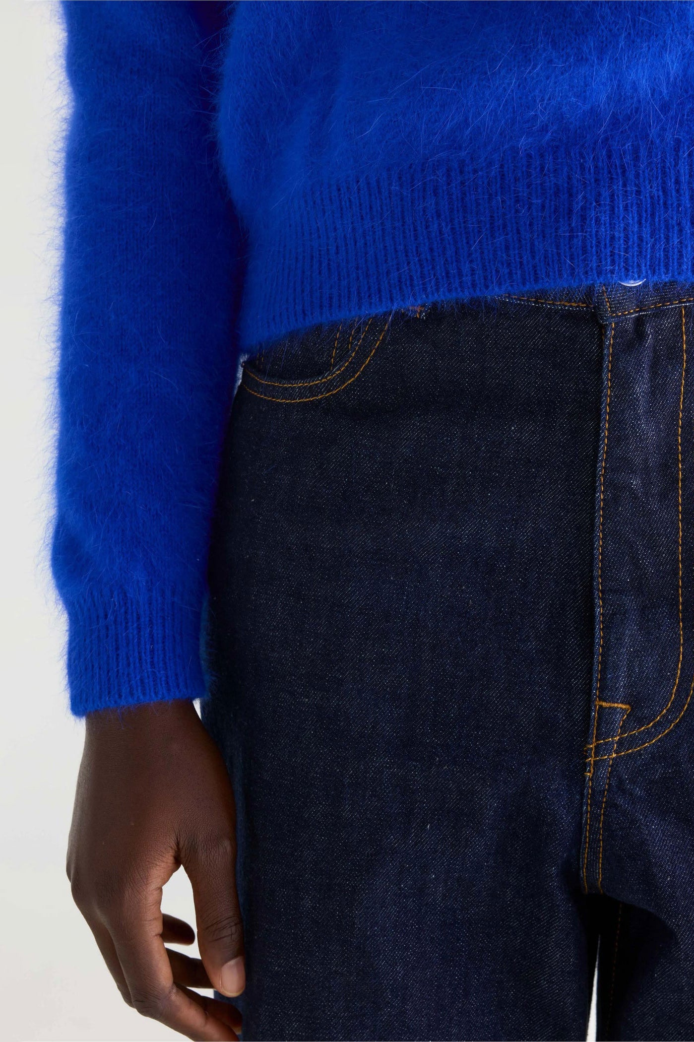 Bellerose Datti Angora-Blend Sweater - Lazuli