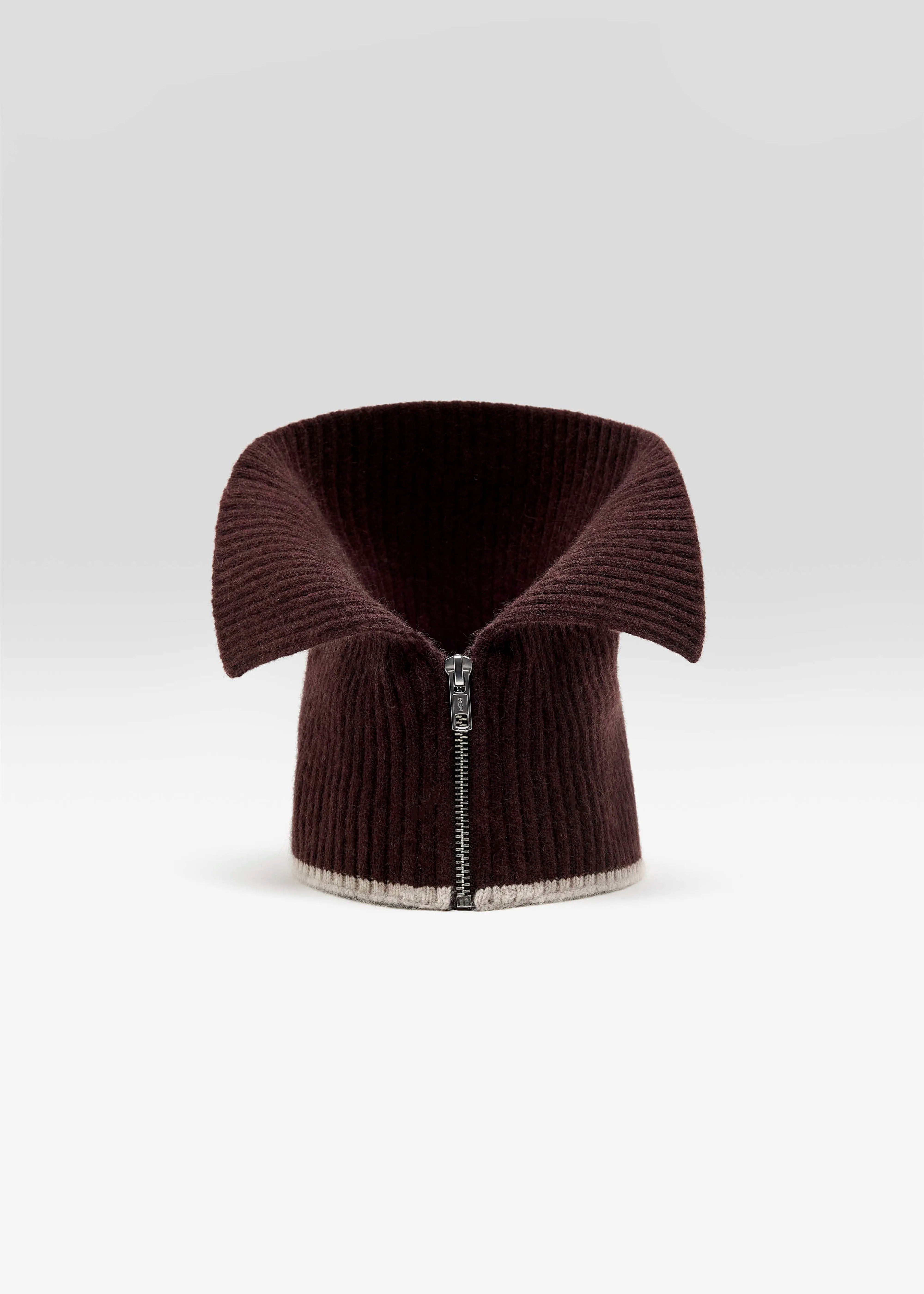 Bellerose Dusyk Zip Collar - Dark Roast