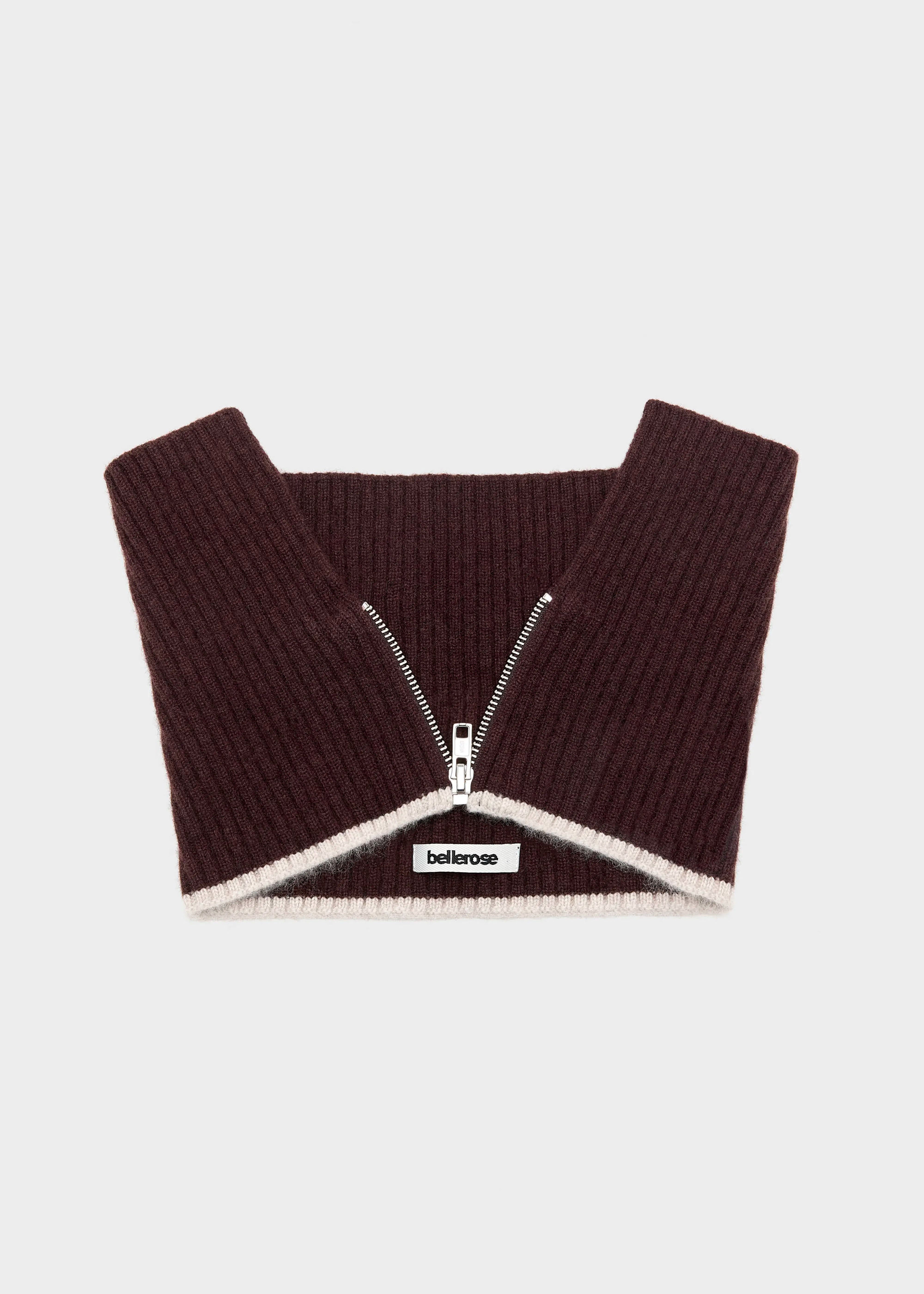 Bellerose Dusyk Zip Collar - Dark Roast