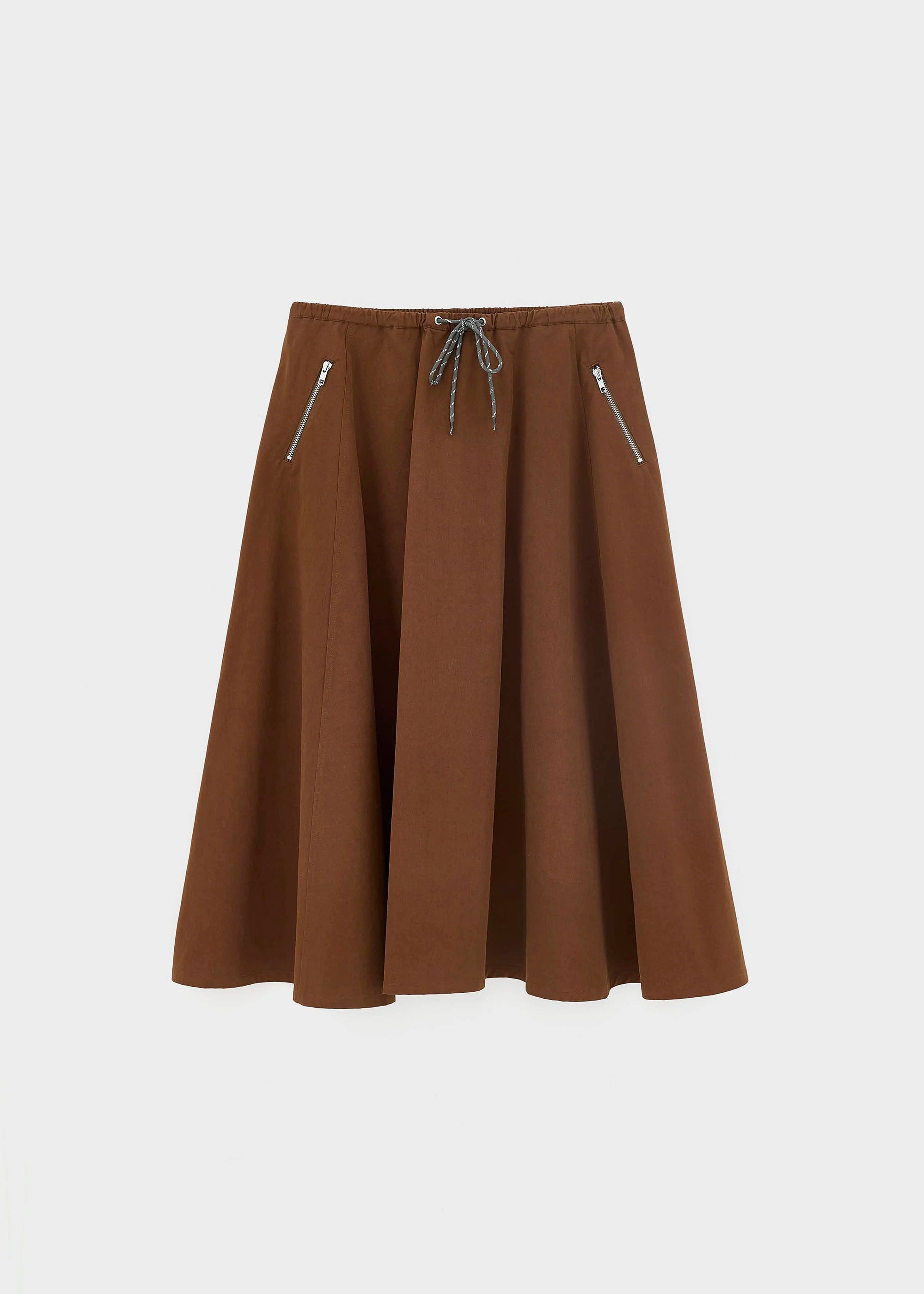 Bellerose Harlin Relaxed Midi Skirt - Mocca