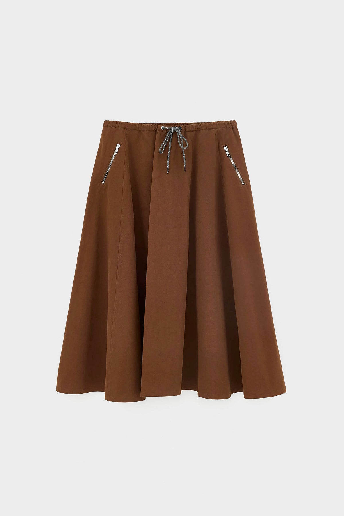 Bellerose Harlin Relaxed Midi Skirt - Mocca