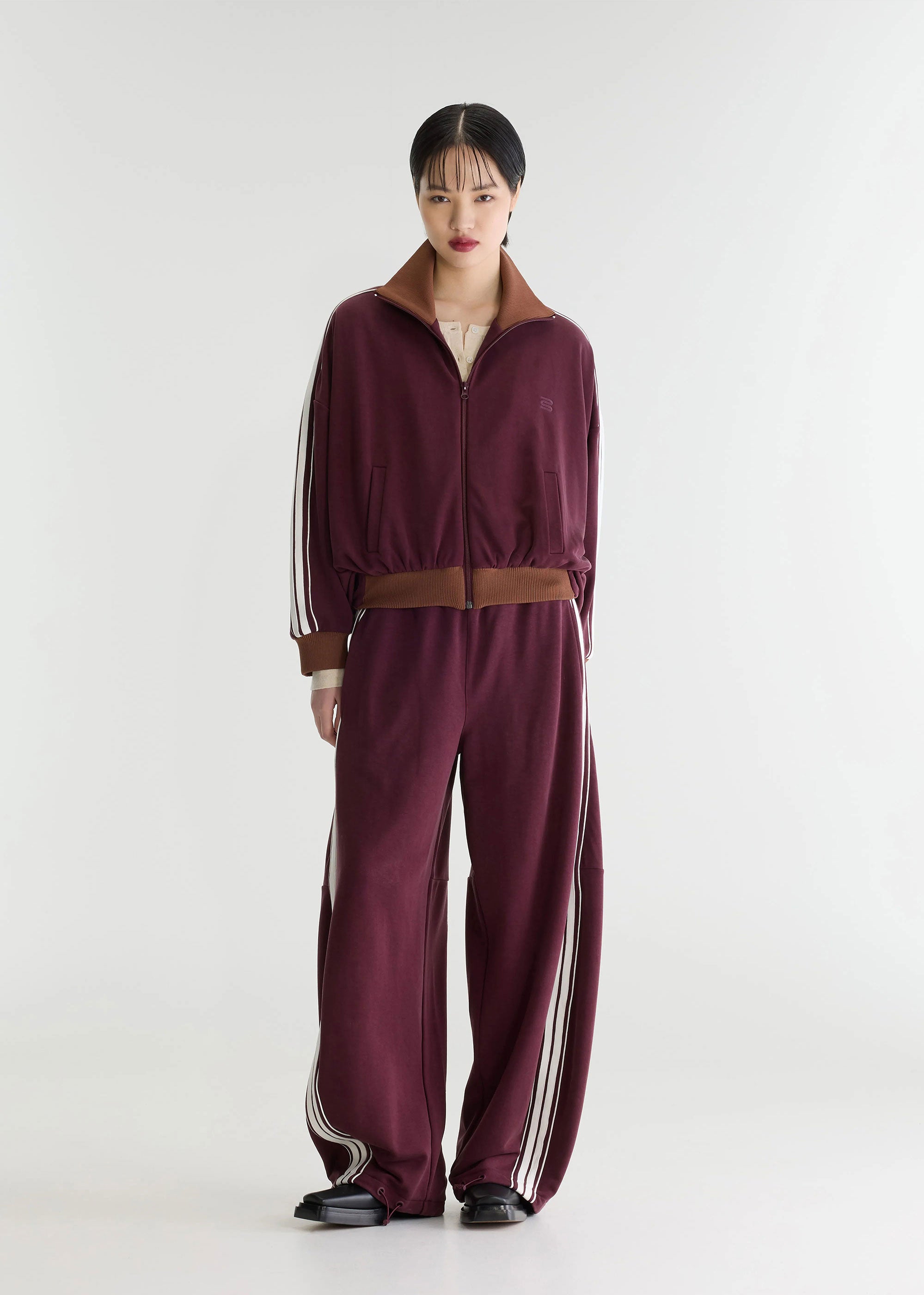 Bellerose Teng Zip-Up Sweatshirt