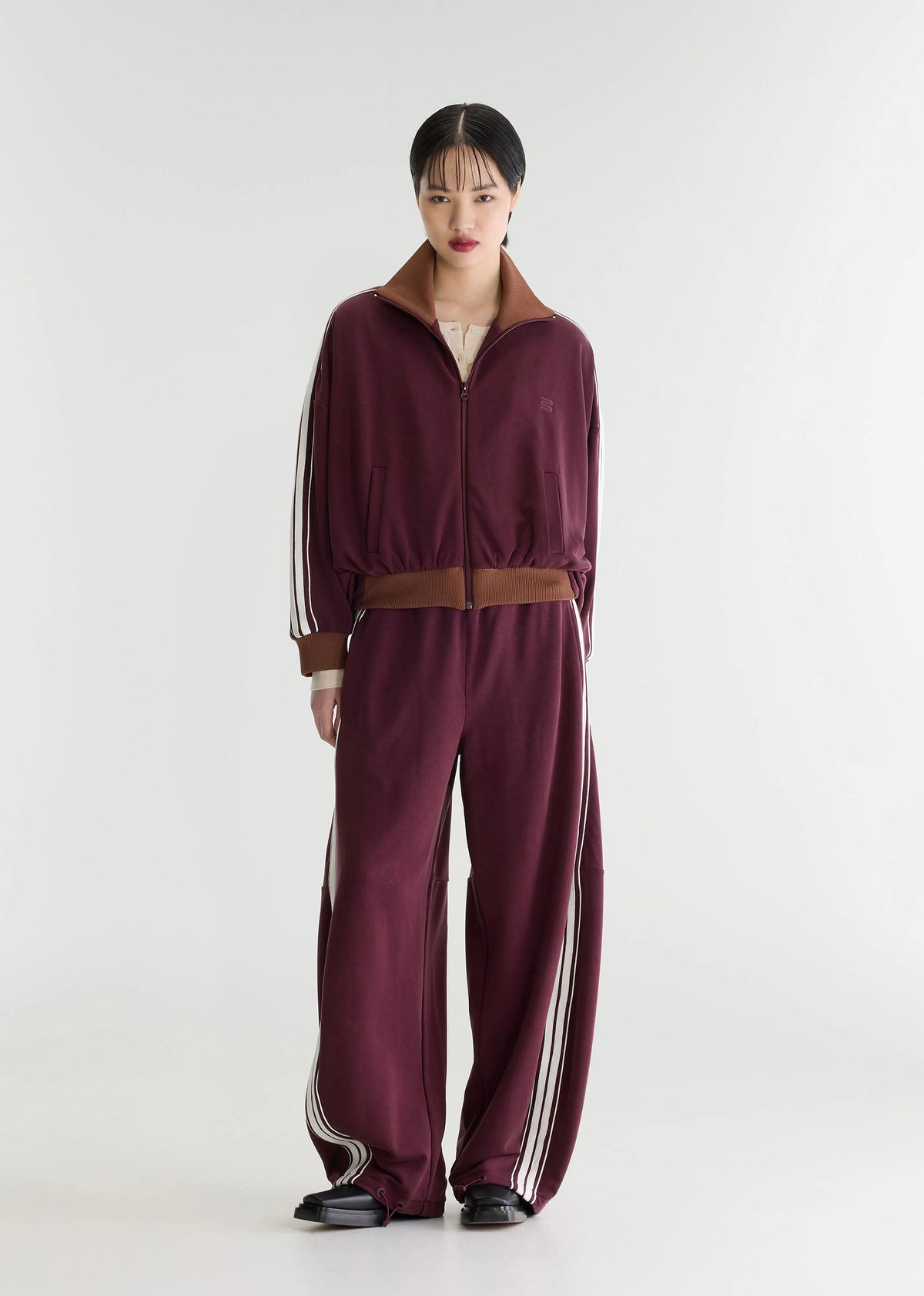 Bellerose Teng Zip-Up Sweatshirt