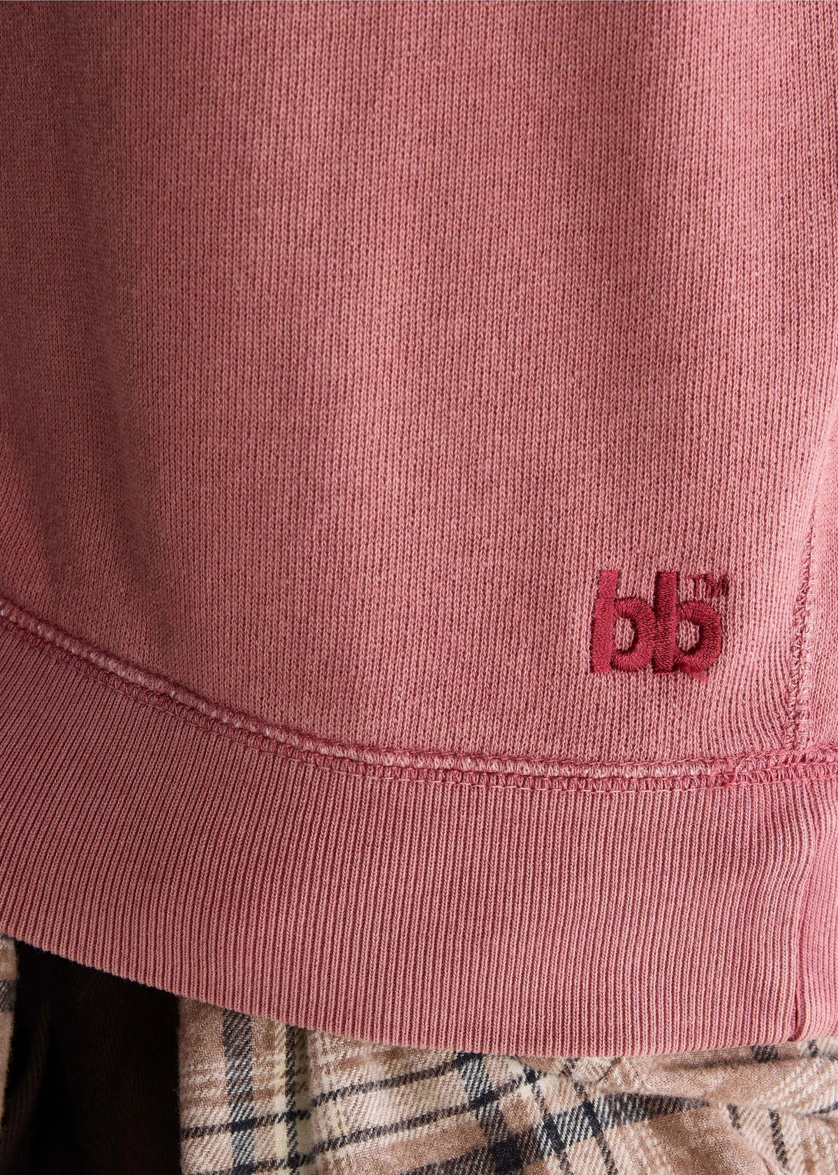 Bellerose Fella Relaxed Sweatshirt - Cerise
