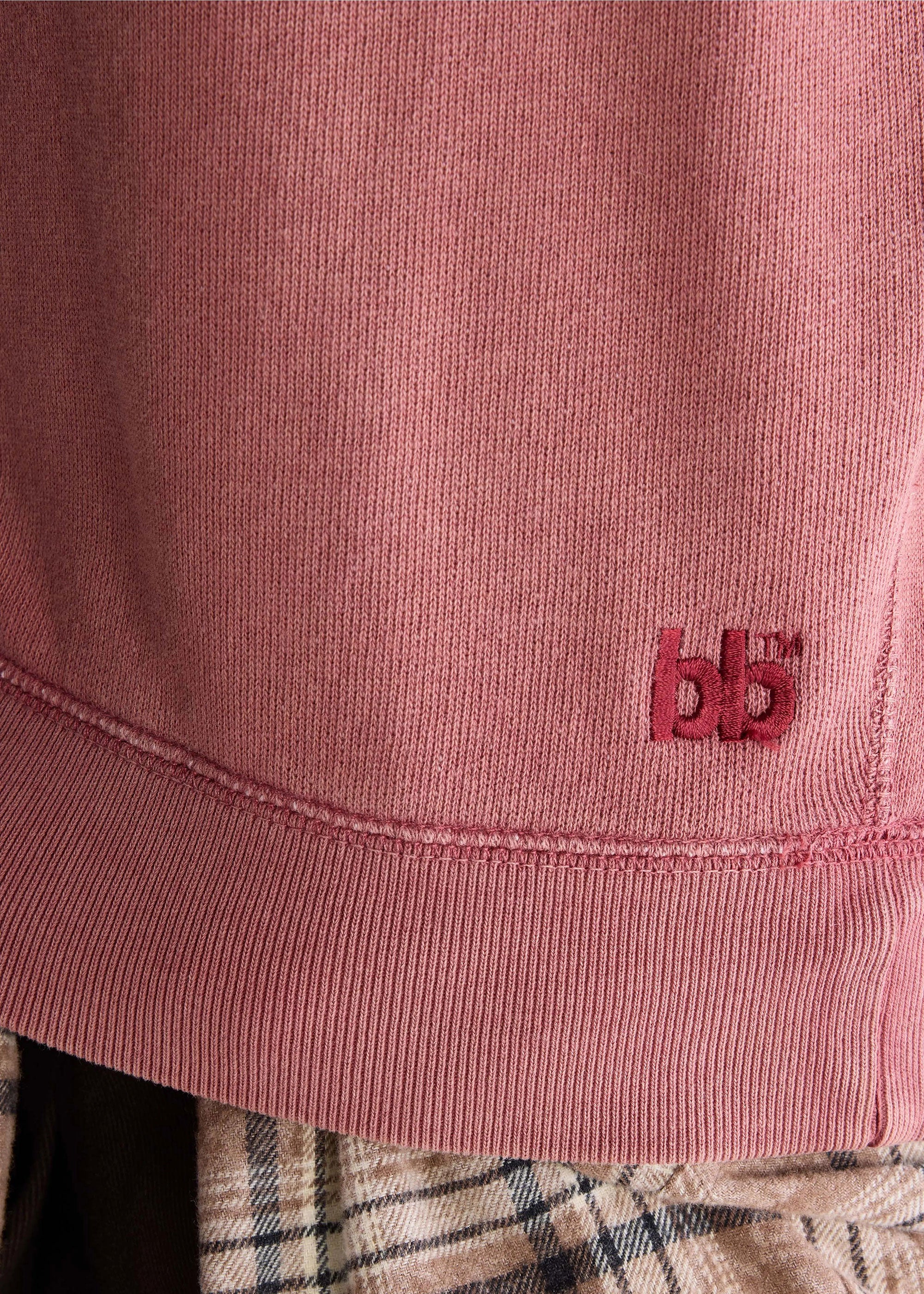 Bellerose Fella Relaxed Sweatshirt - Cerise
