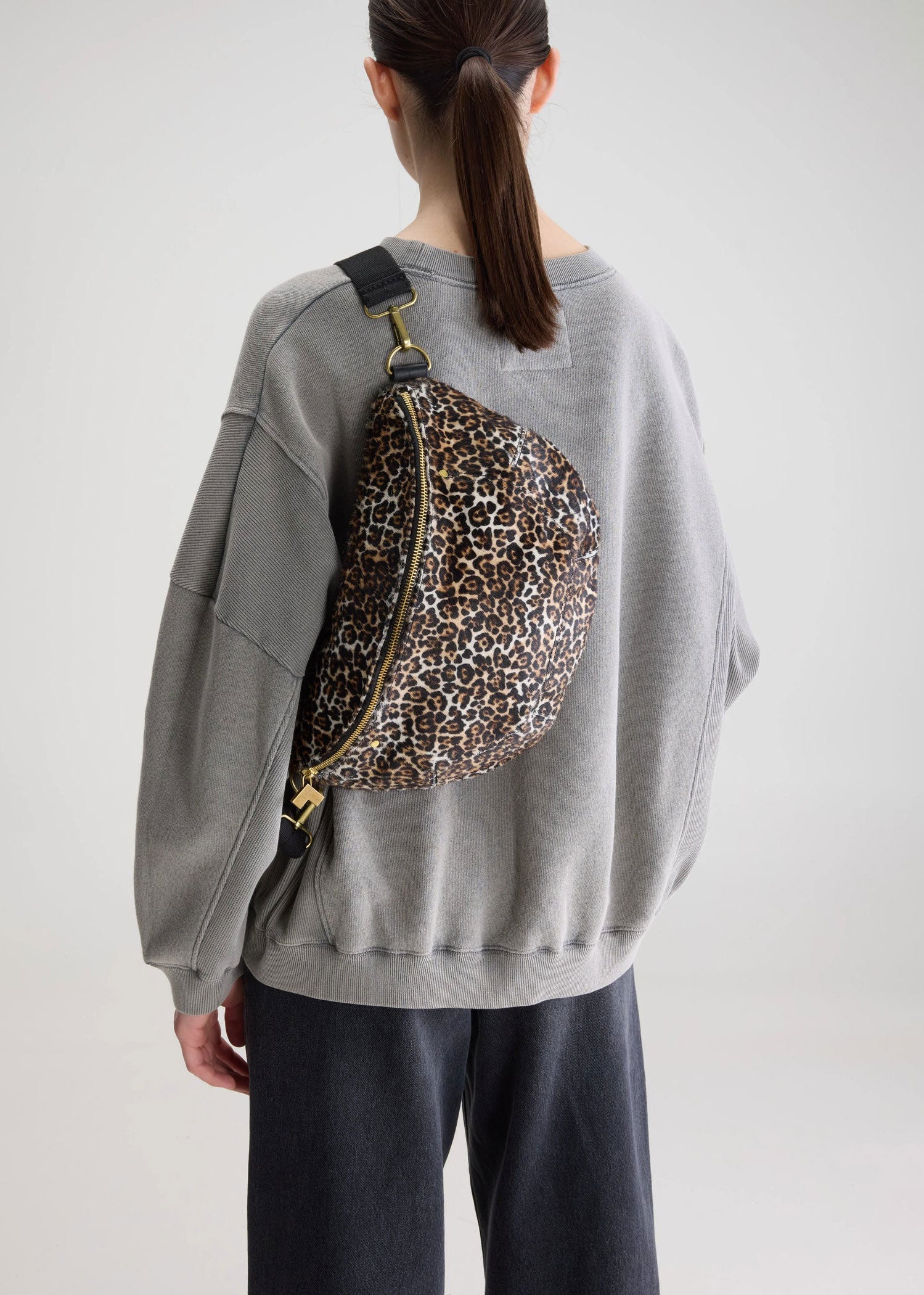 Bellerose Souply Leopard-Print Sling Bag