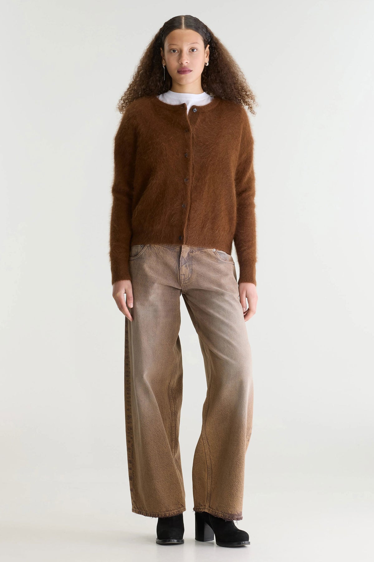 Bellerose Dathan Angora-Blend Cardigan - Bison
