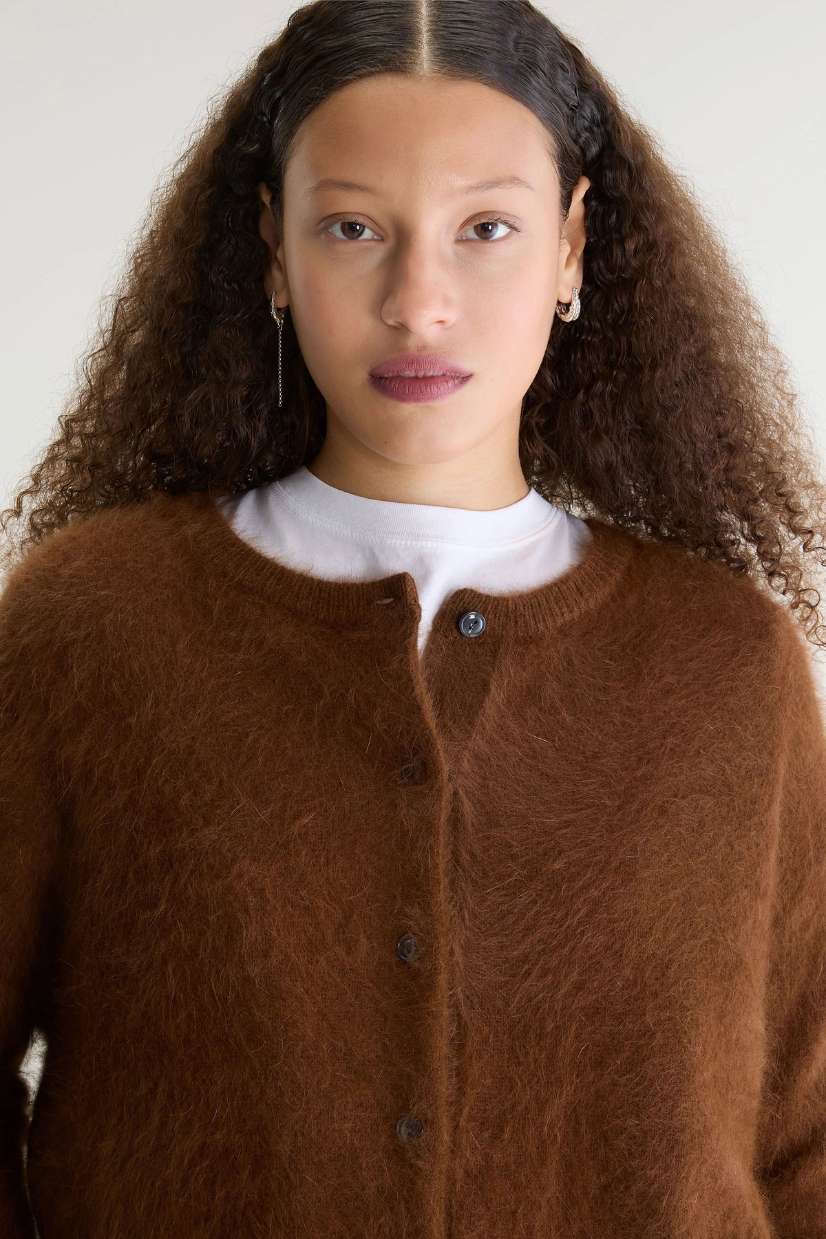 Bellerose Dathan Angora-Blend Cardigan - Bison