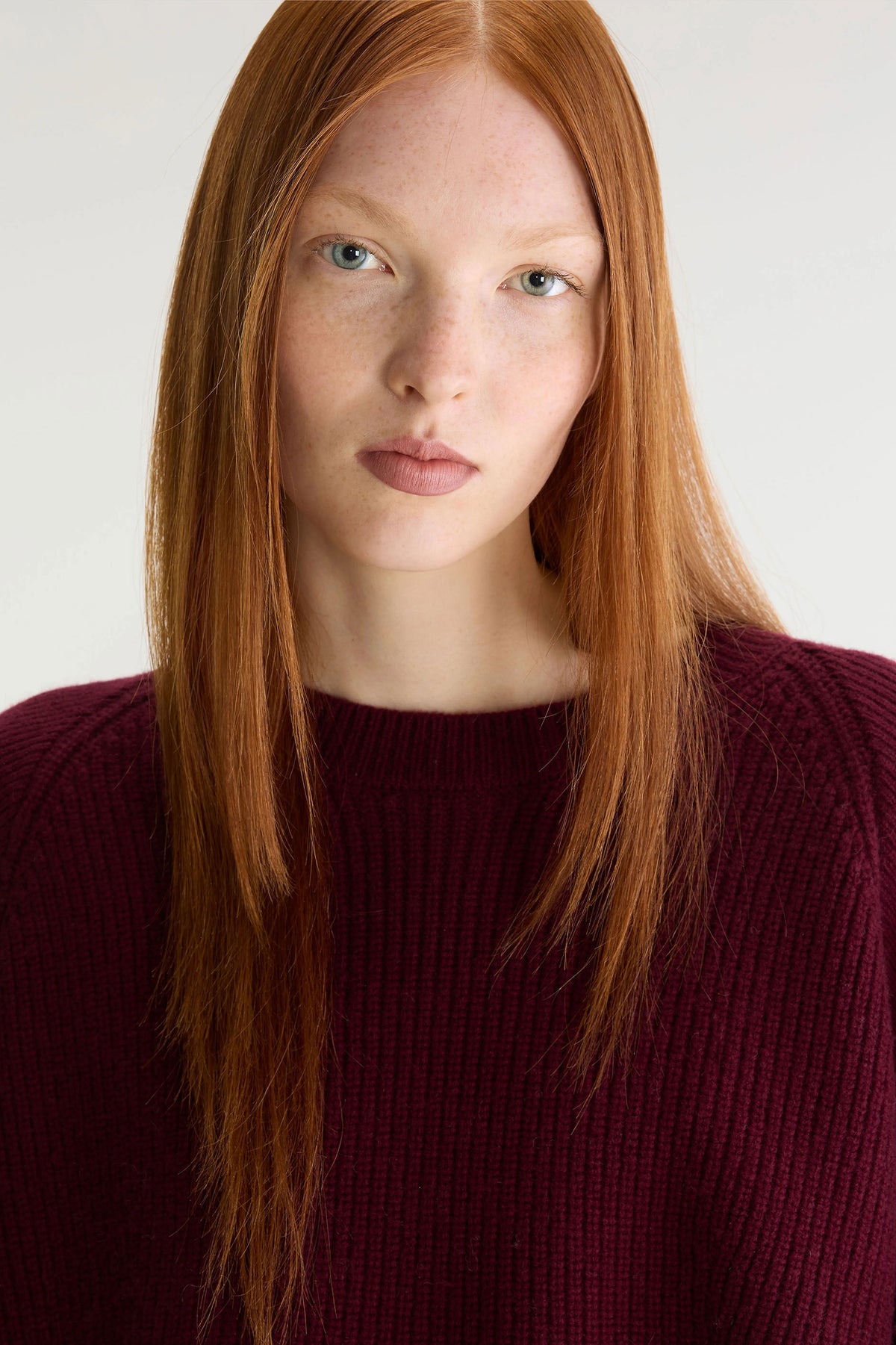 Bellerose Dorou Cropped Crewneck Sweater