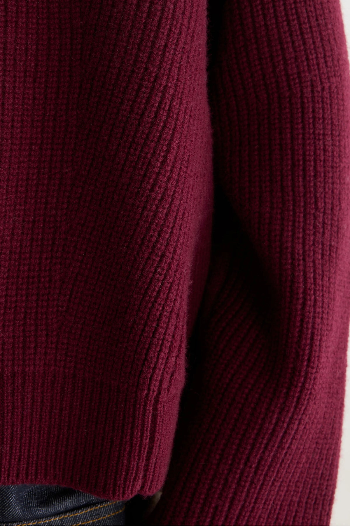 Bellerose Dorou Cropped Crewneck Sweater