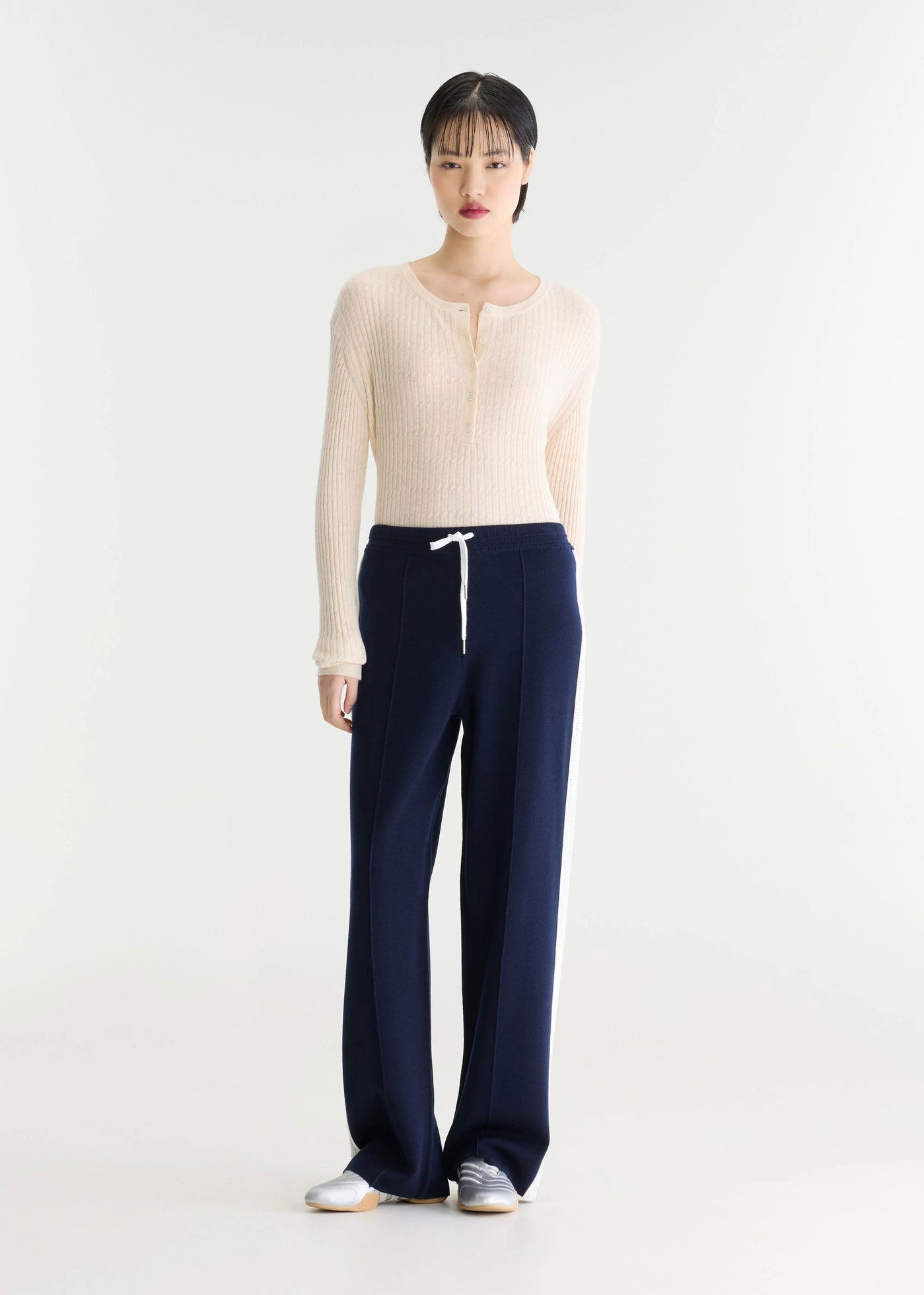 Bellerose Douts Knitted Straight Jogpants