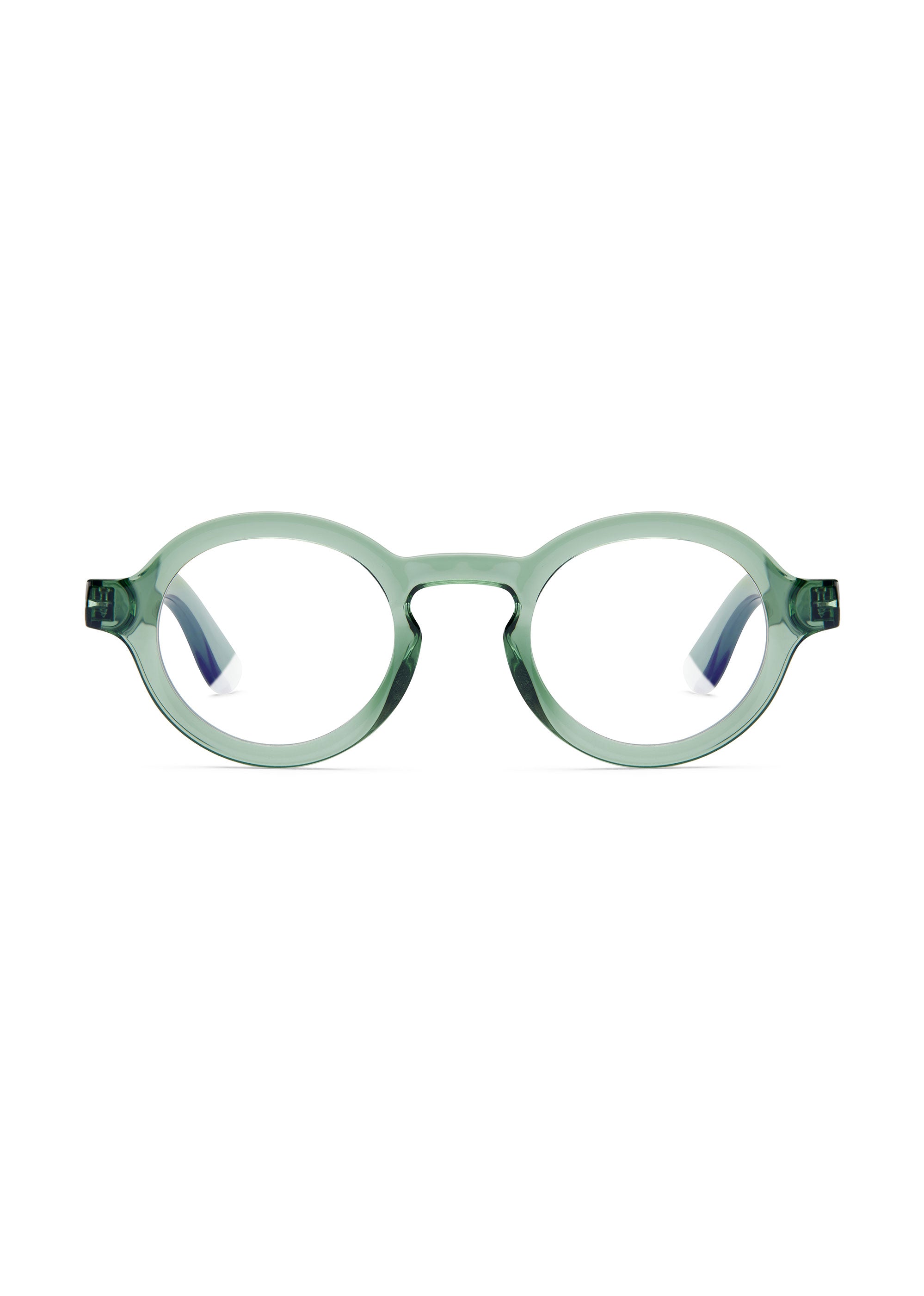 Barner Charles Glossy Blue Light Glasses - Jade