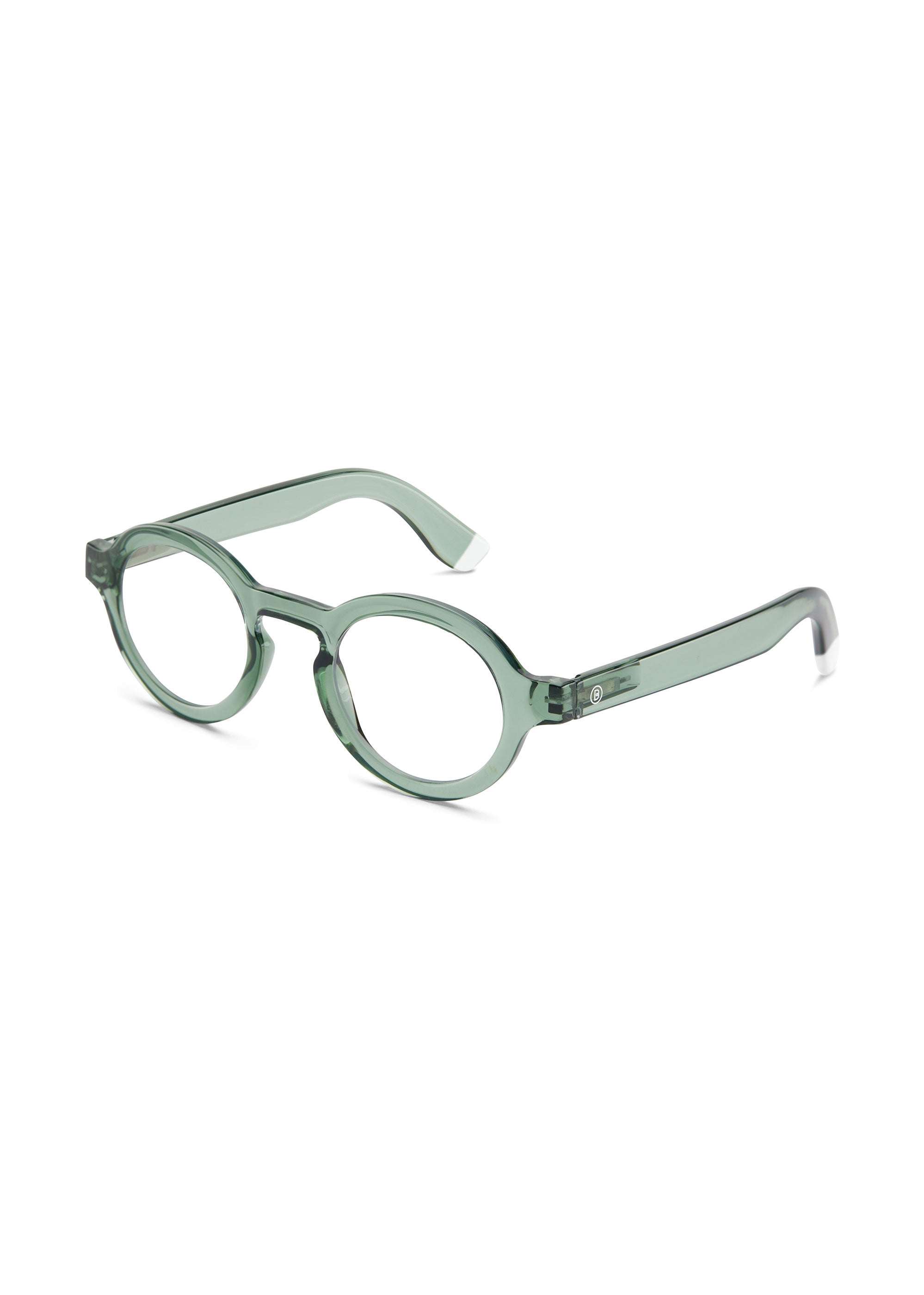 Barner Charles Glossy Blue Light Glasses - Jade