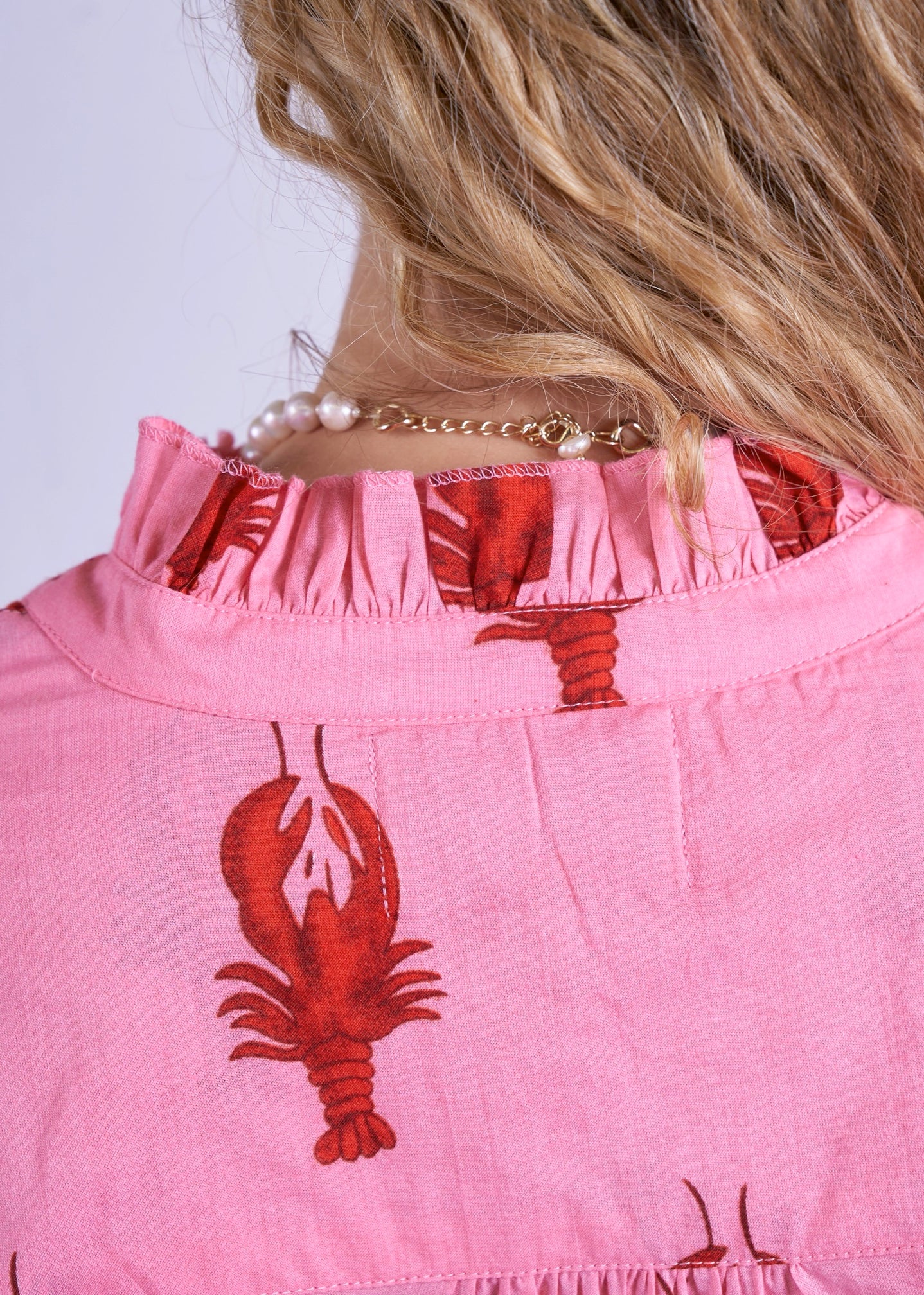 New Day Originals Beo Blouse - Lone Lobster