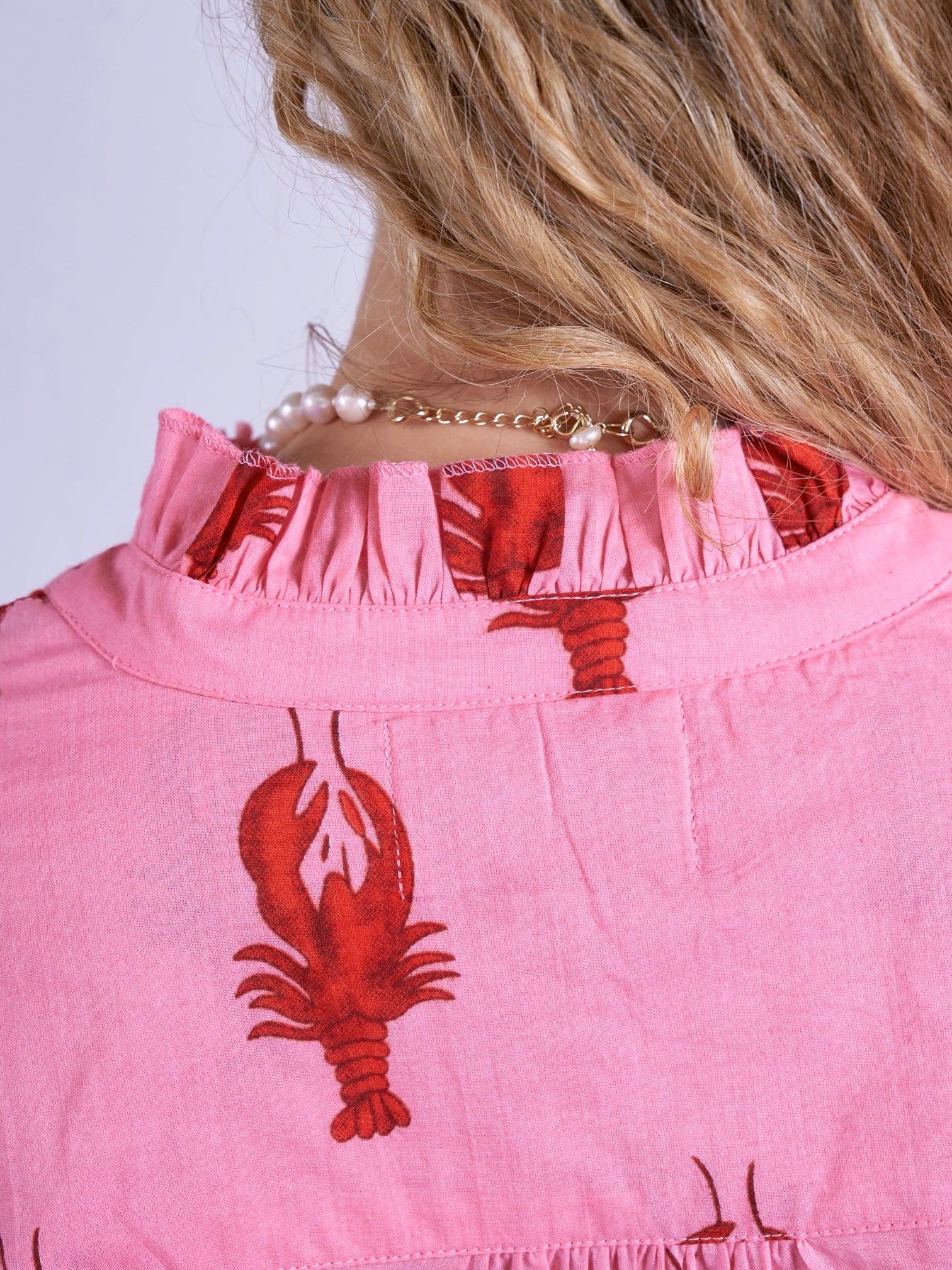 New Day Originals Beo Blouse - Lone Lobster