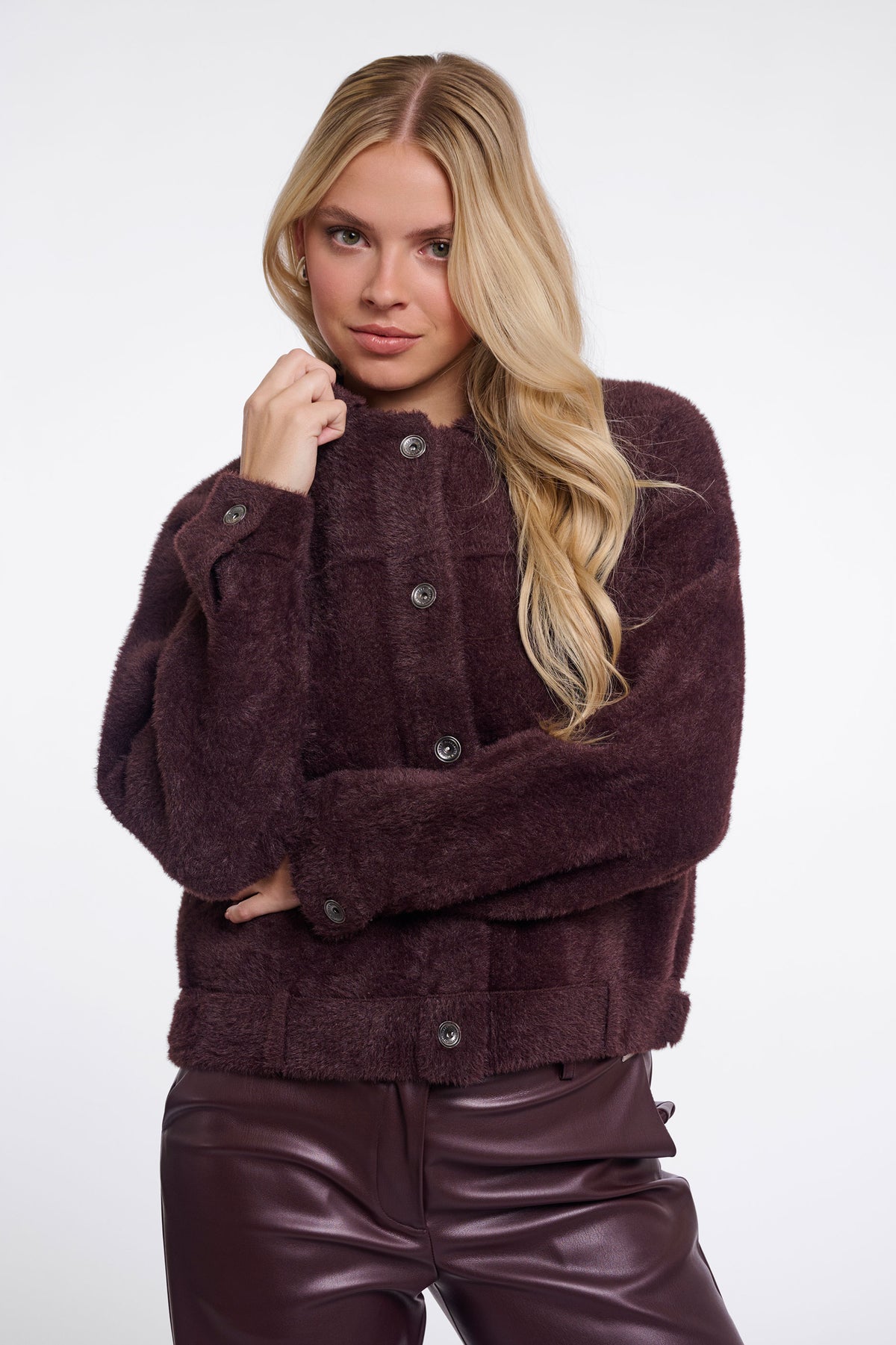 Rino & Pelle Bubbly Jacket - Fudge Cloak