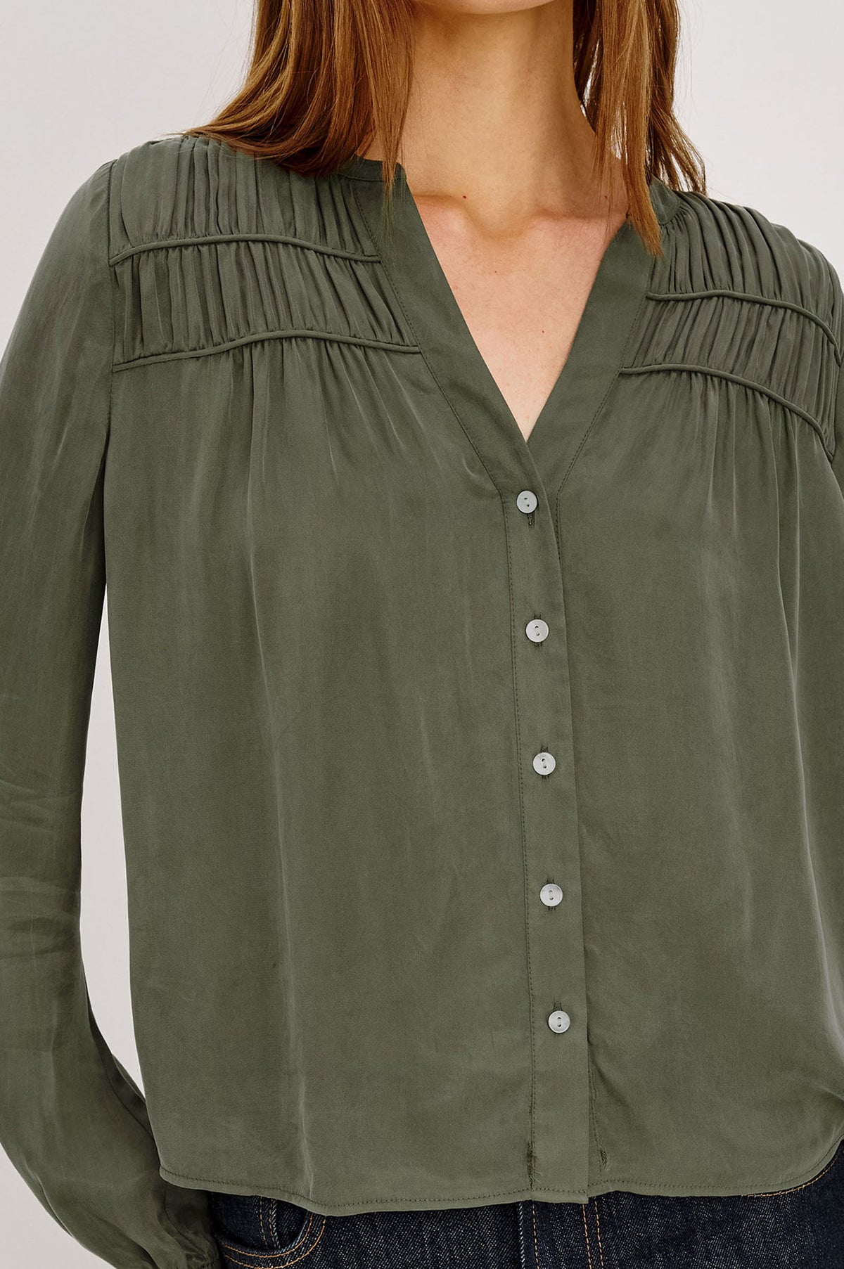 Rails Cadence Shirt - Washed Olive