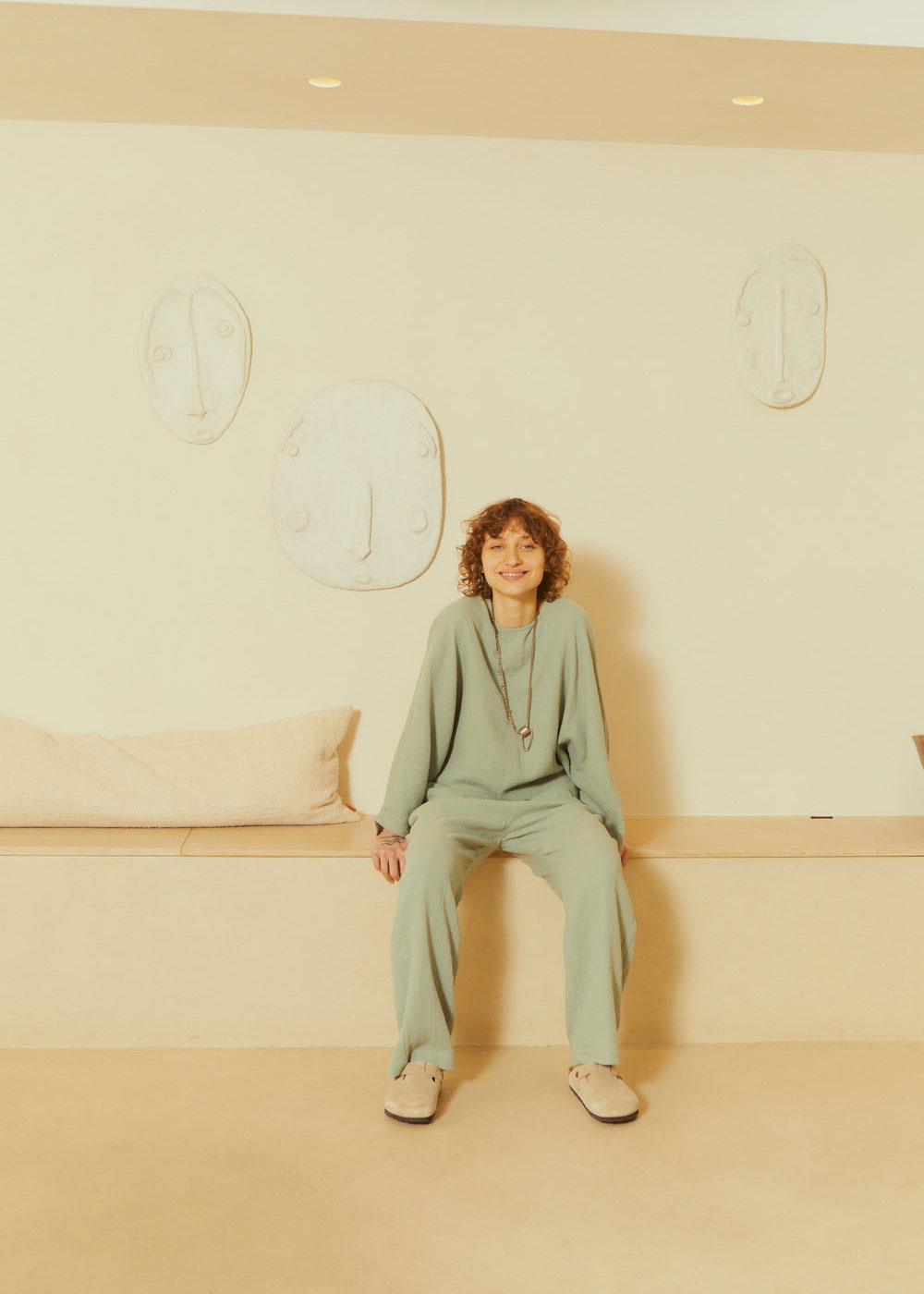 L.F.Markey Camry Trousers - Duck Egg