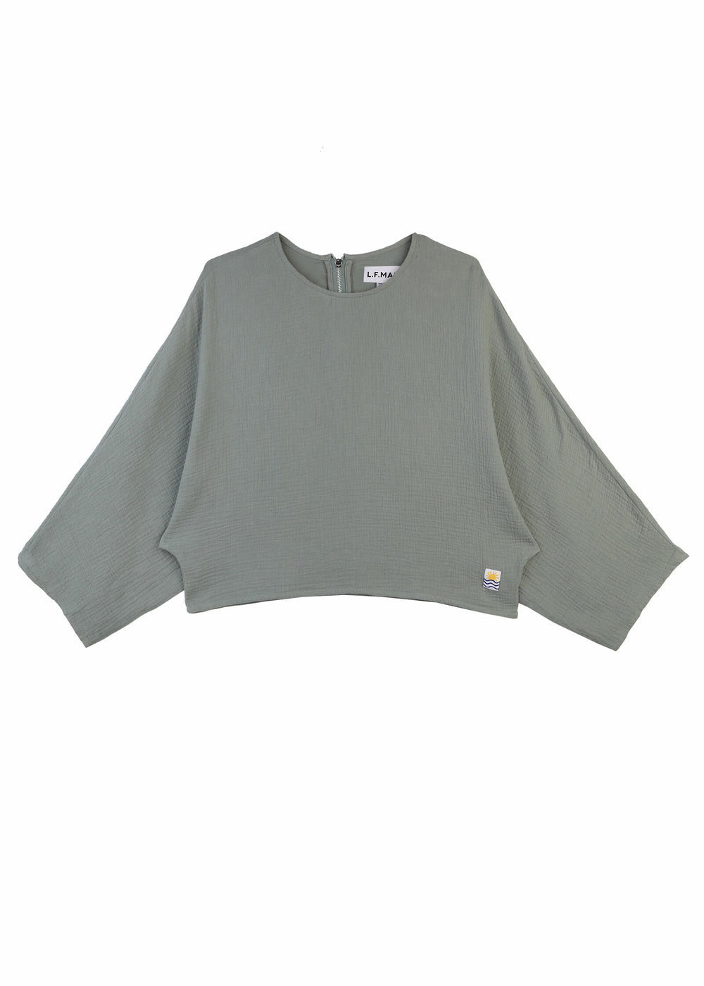 L.F.Markey Casper Top - Duck Egg