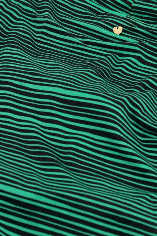 Fabienne Chapot - Jade Top - Painted Stripe Green