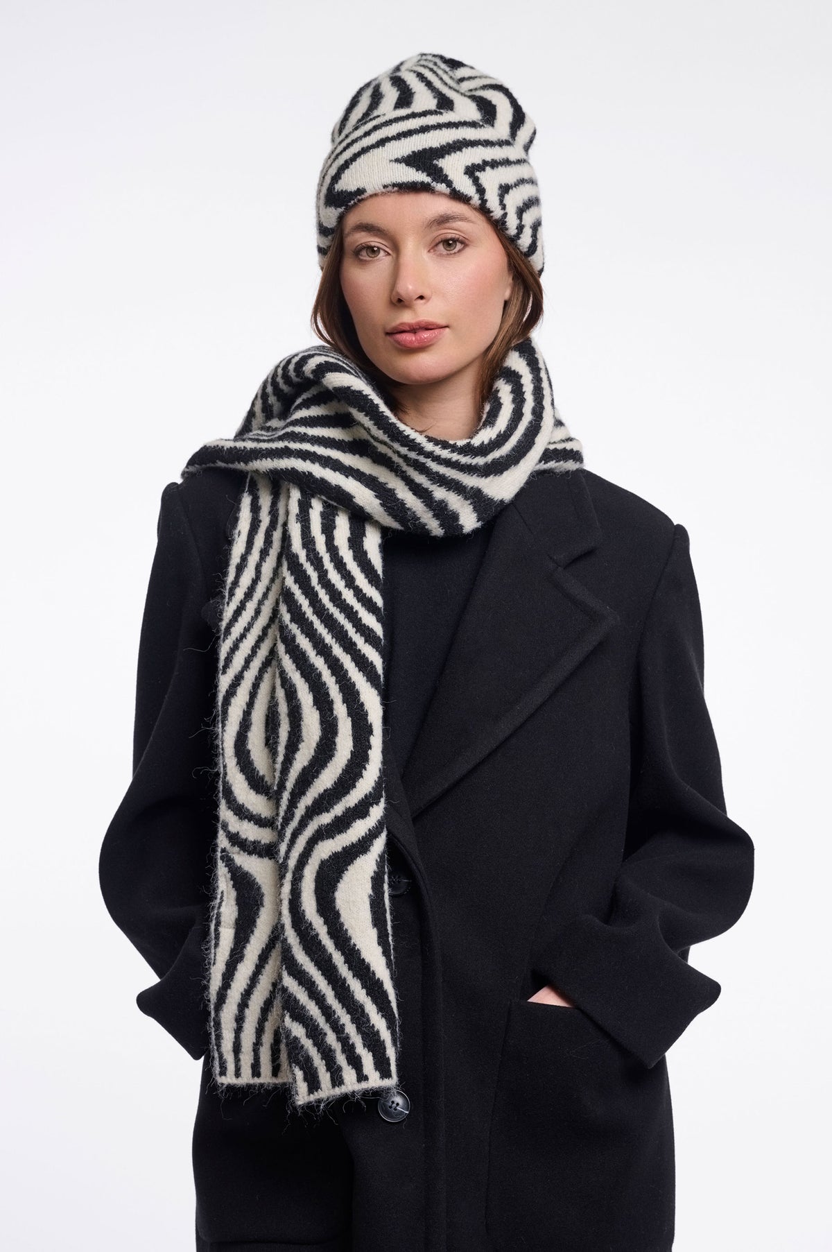 Rino & Pelle Catherina Zebra Scarf