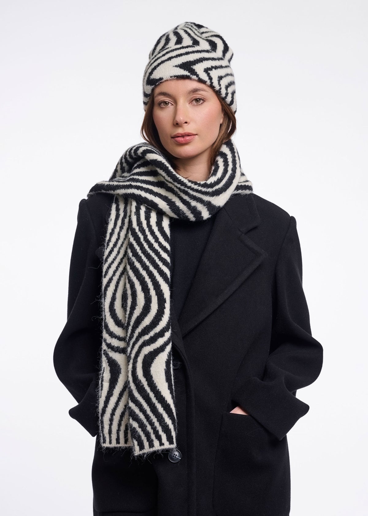 Rino & Pelle Catherina Zebra Scarf