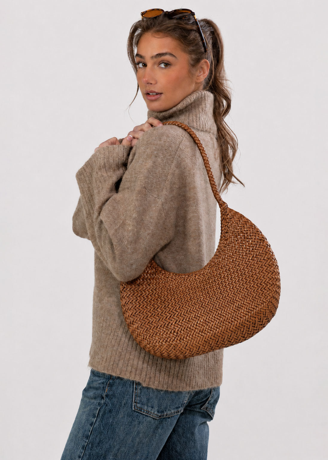 Ellyla Clara Shoulder Bag - Light Tan