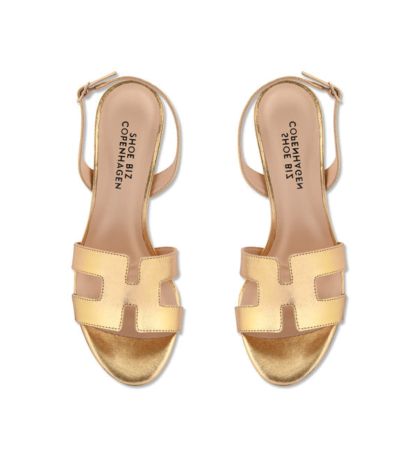 Shoe Biz - Clarissa Gold