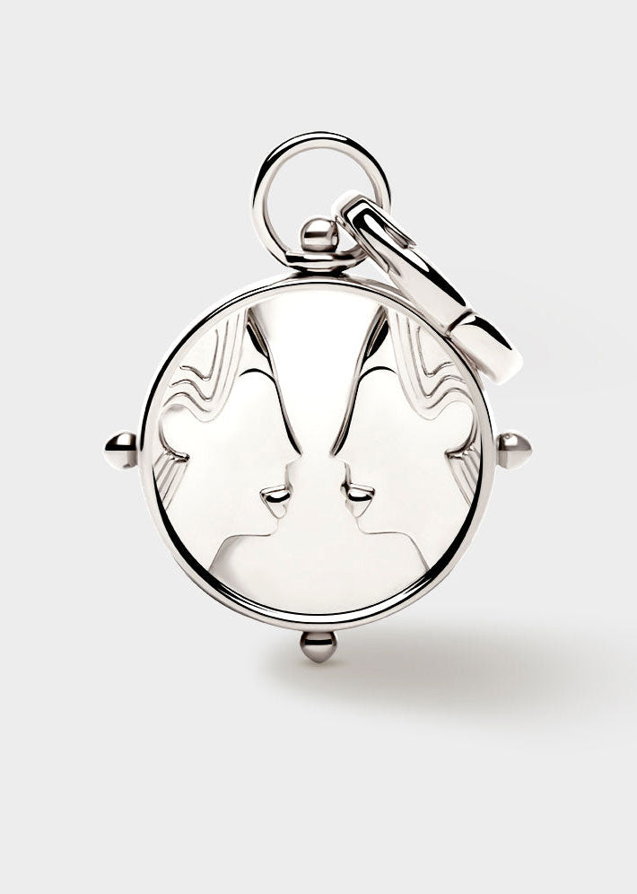 Coluri Gemini Double-Sided Charm - SIlver