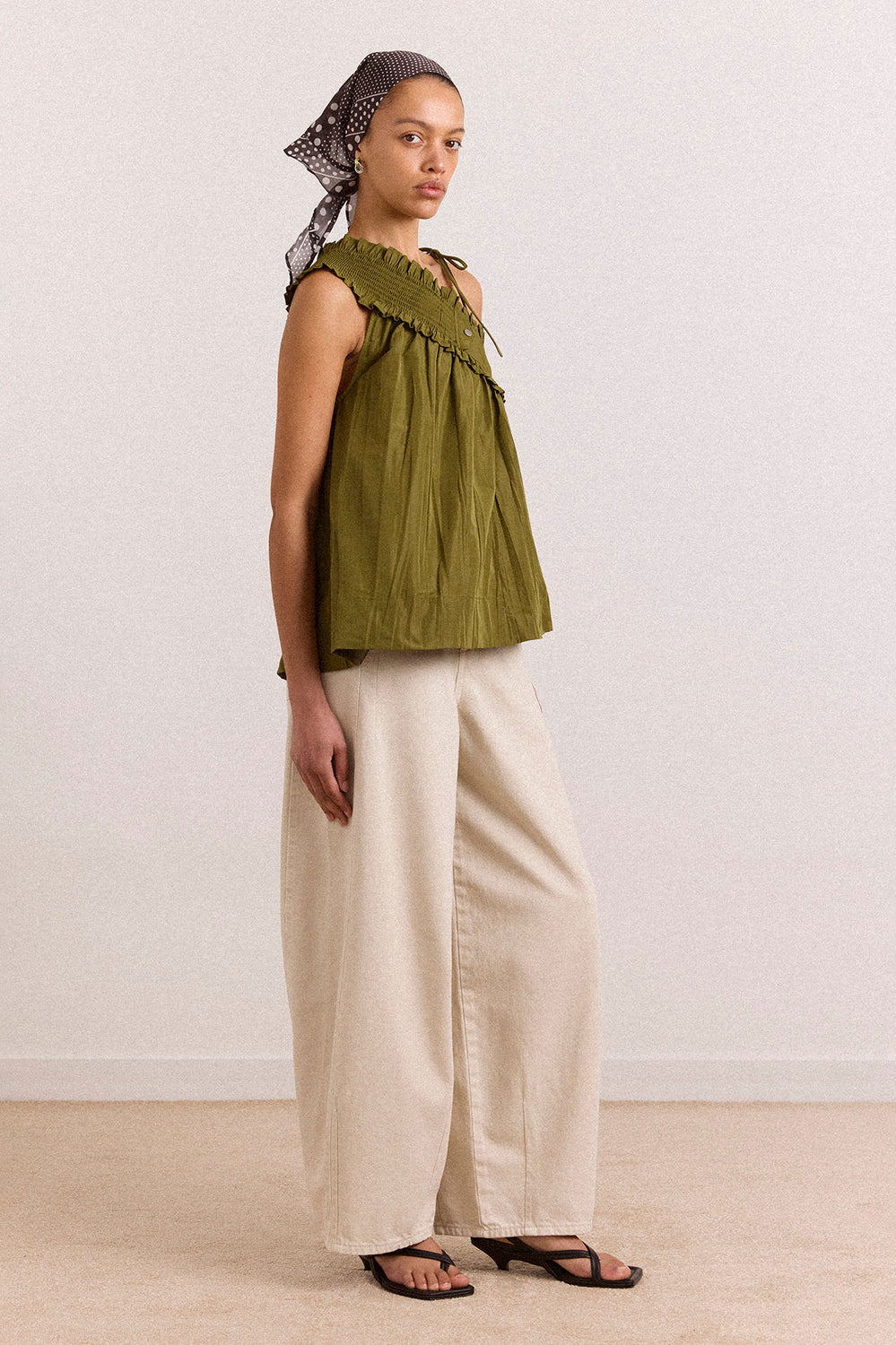 Damson Madder Barrel Erika Jeans - Stone Wash