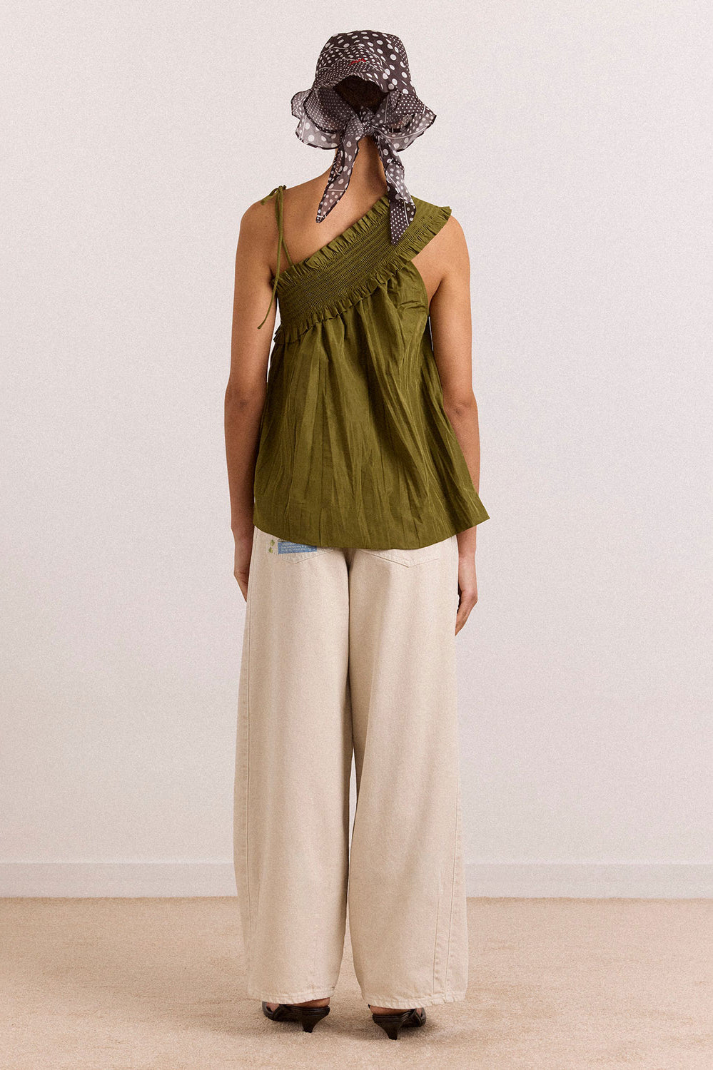 Damson Madder Barrel Erika Jeans - Stone Wash