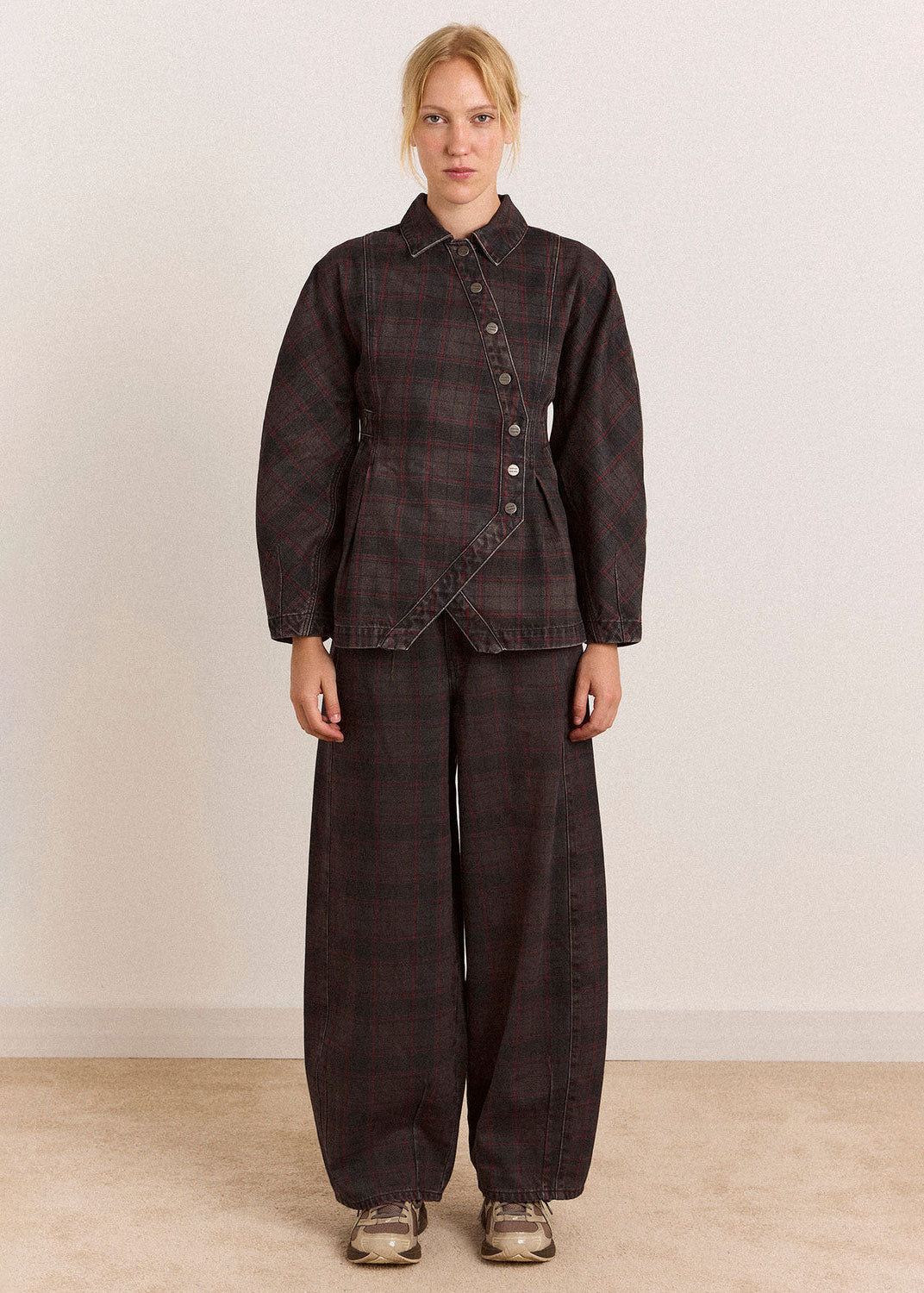Damson Madder Nora Jacket - Sirius Check