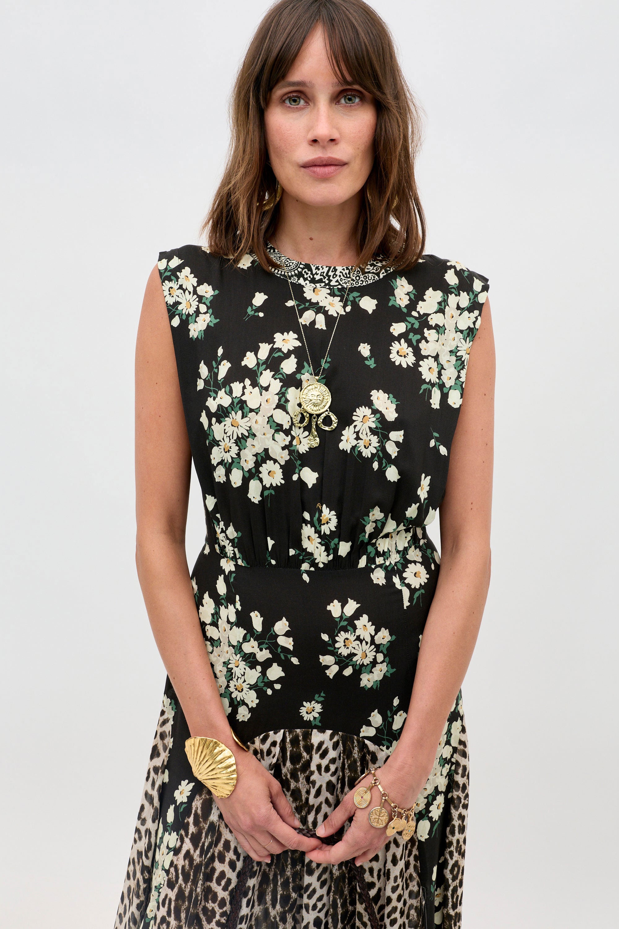 Rixo Coralie Midi Dress