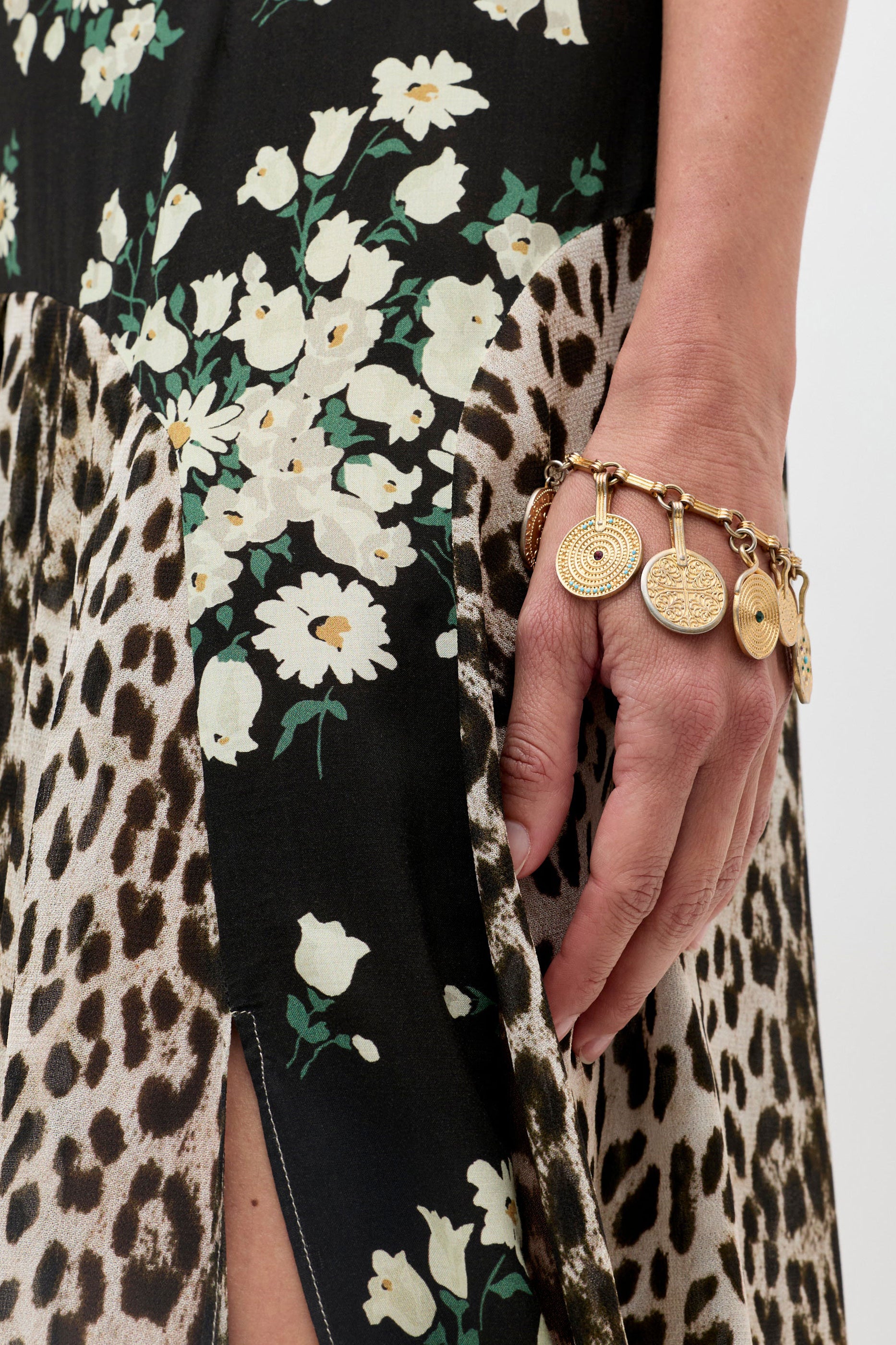 Rixo Coralie Midi Dress