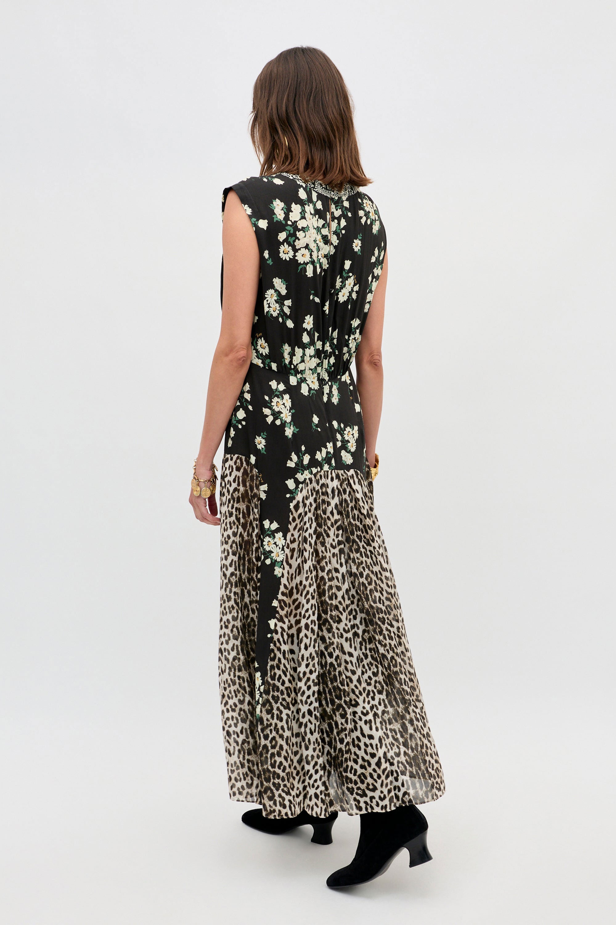 Rixo Coralie Midi Dress