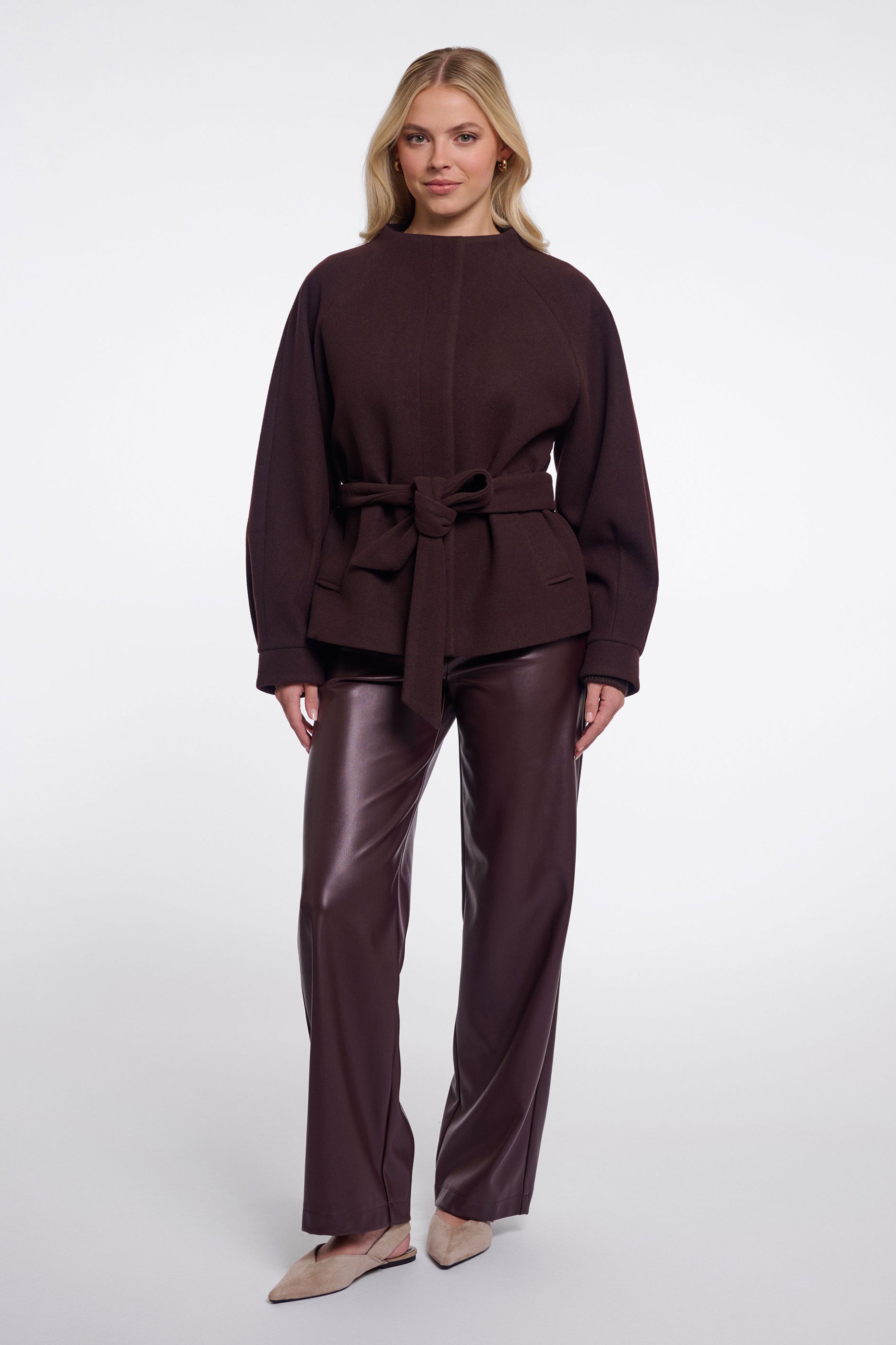 Rino & Pelle Cornelia Jacket - Chocolate Bean