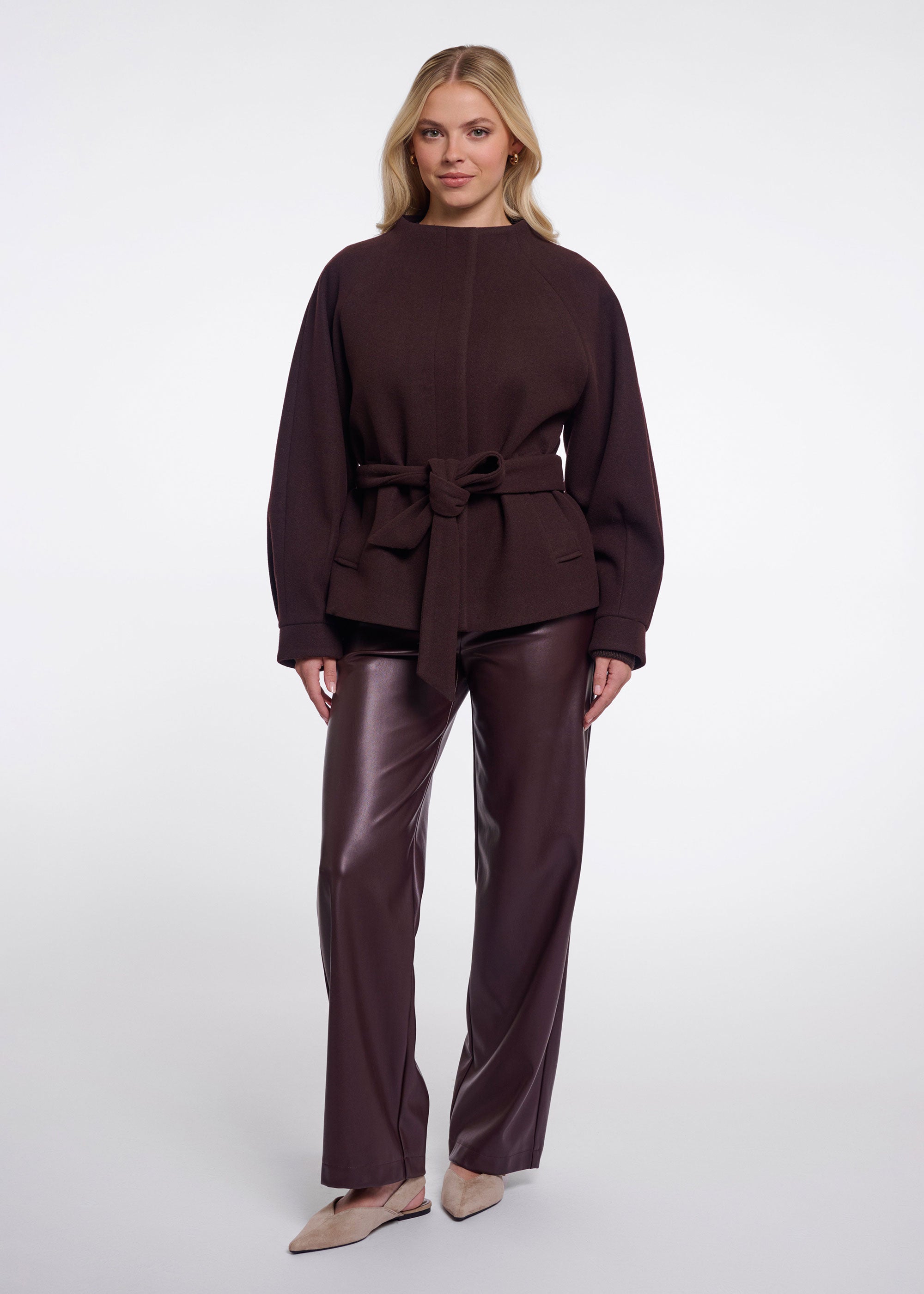Rino & Pelle Cornelia Jacket - Chocolate Bean