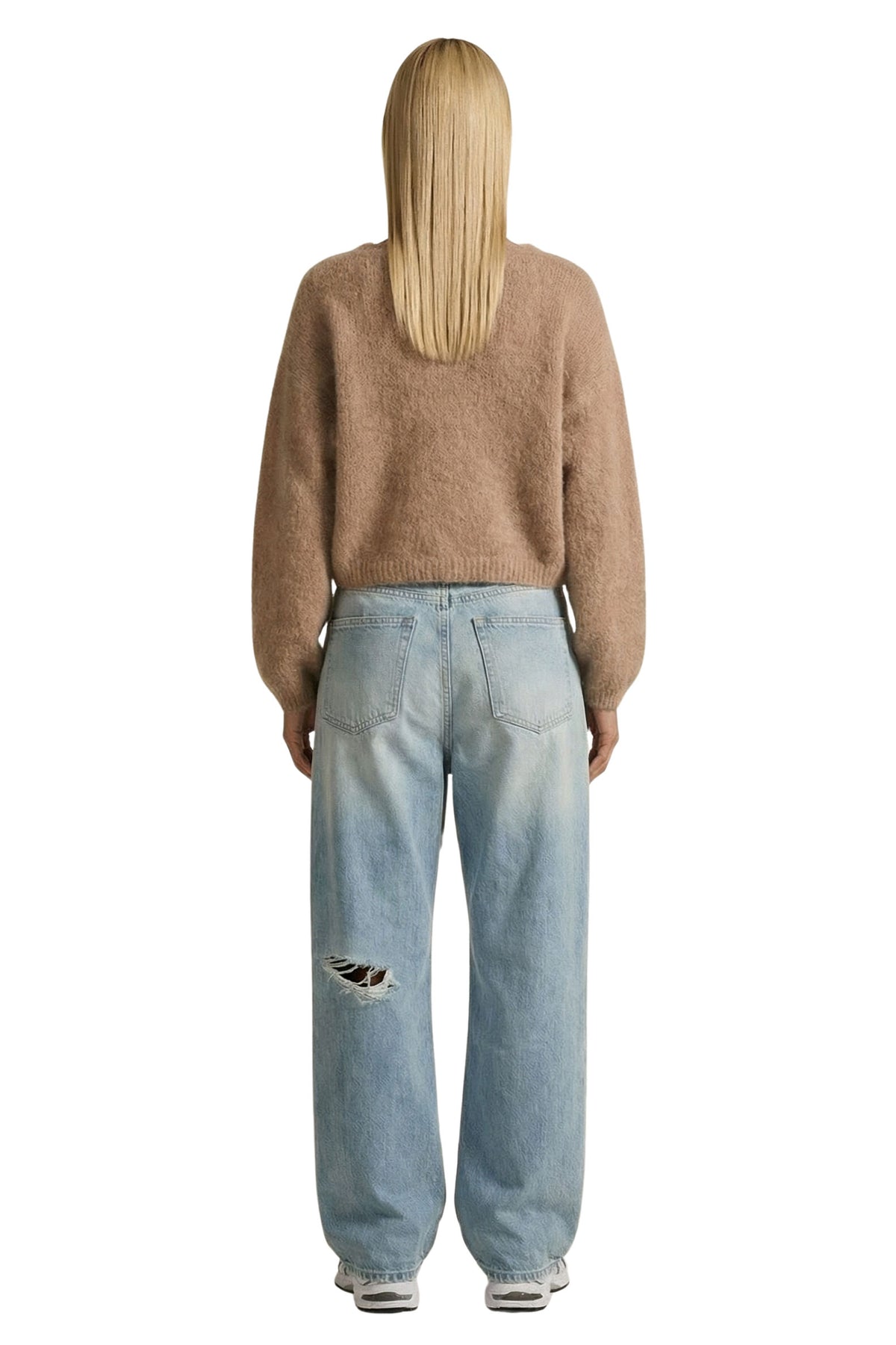 American Dreams Cornelia Cropped Cardigan - Medium Brown