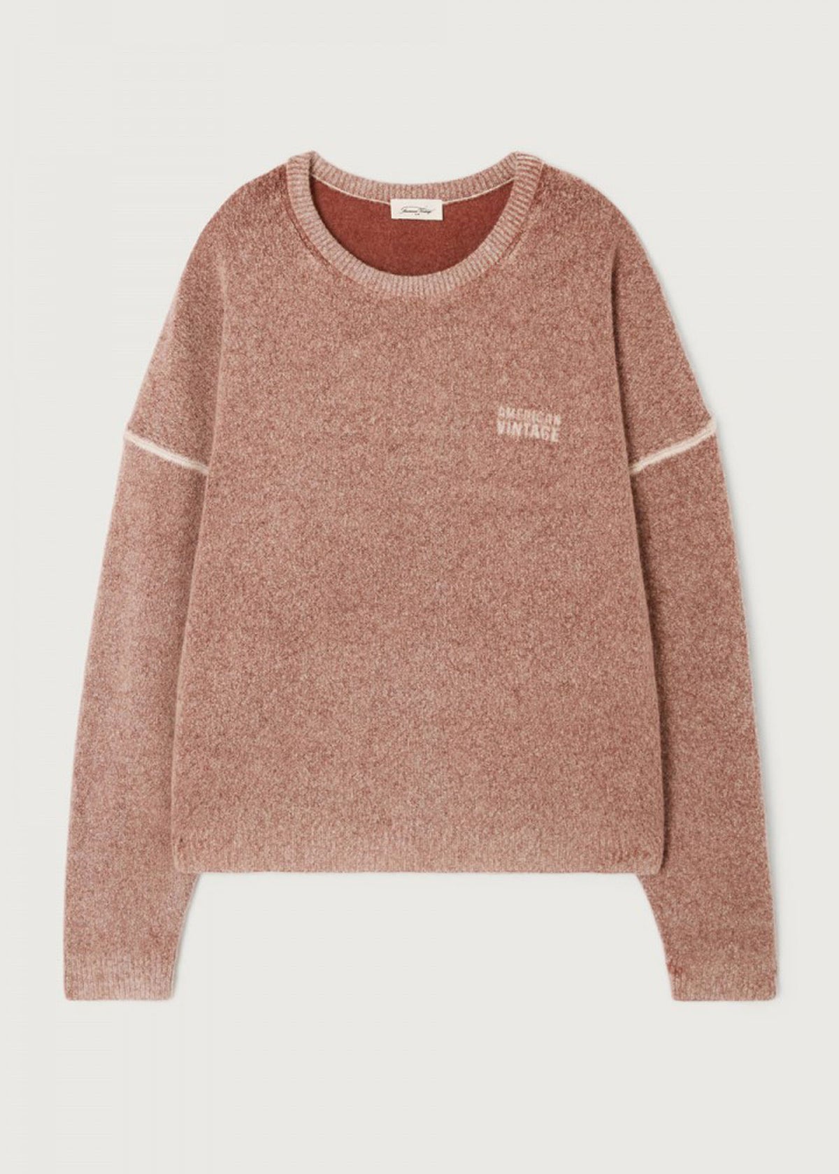American Vintage Damsville Jumper - Hazelnut Print