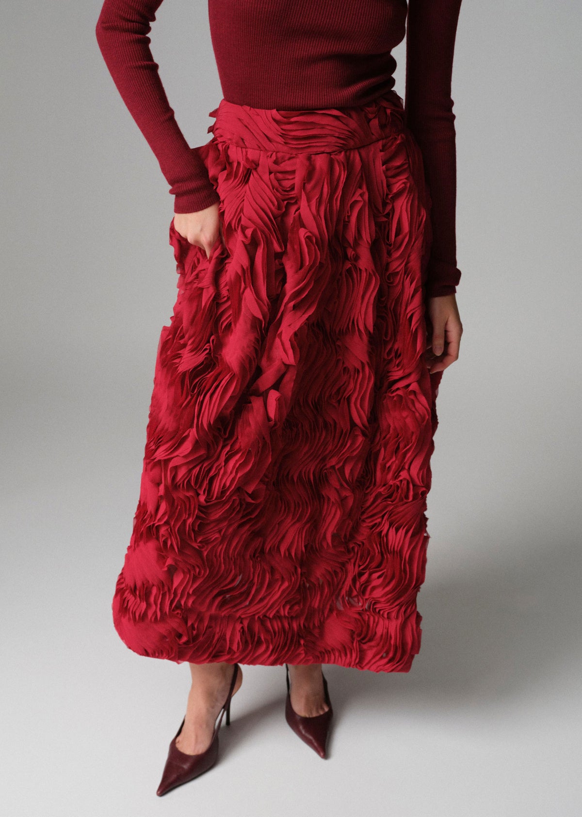 DAY Birger et Mikkelsen DAYMaylee Ruffled Lacy Skirt