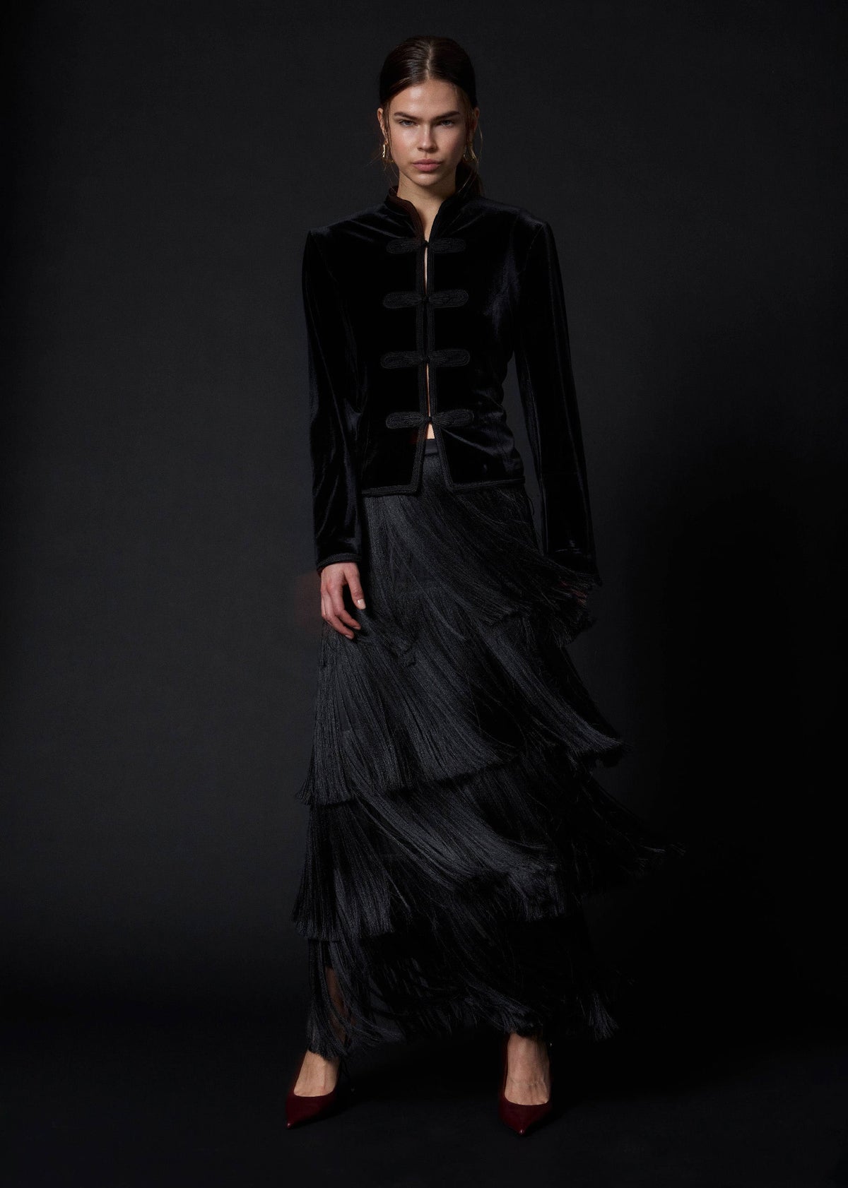 DAY Birger et Mikkelsen DAYRingo Modern Fringe Skirt