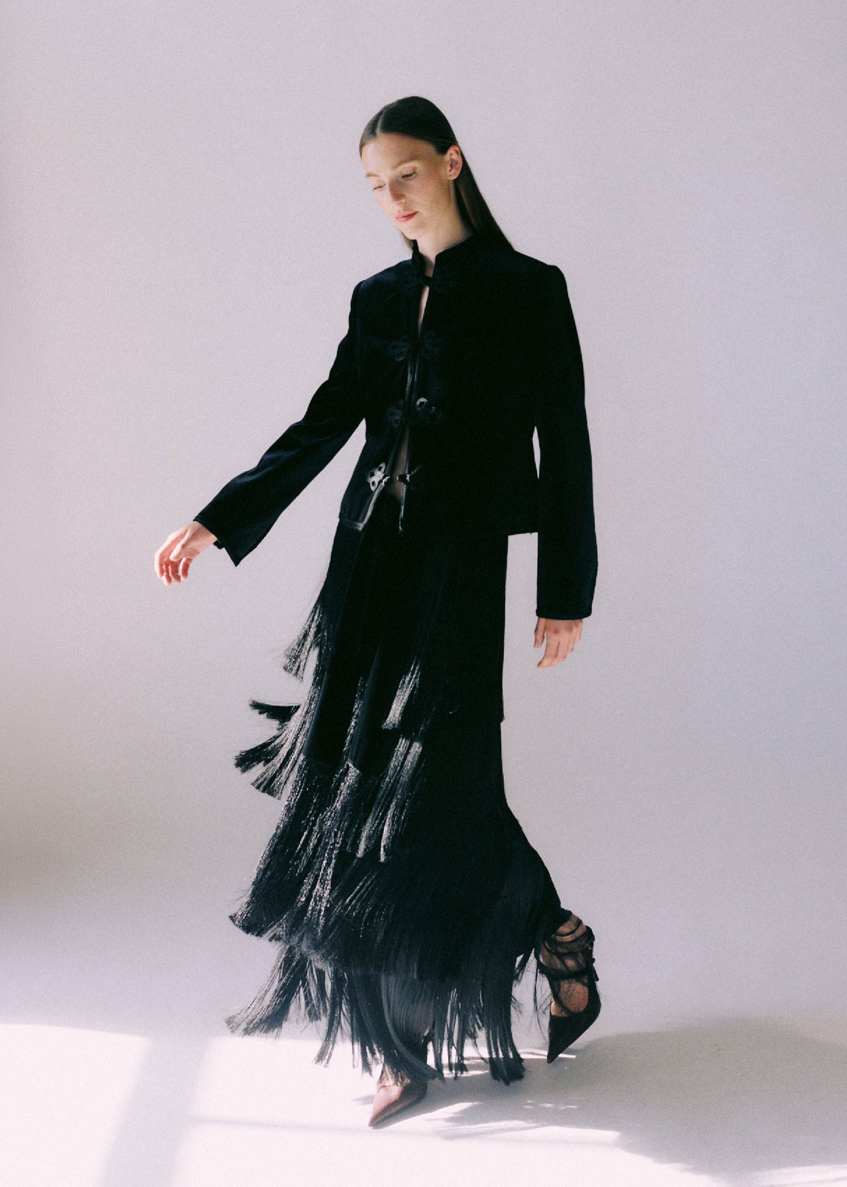 DAY Birger et Mikkelsen DAYRingo Modern Fringe Skirt