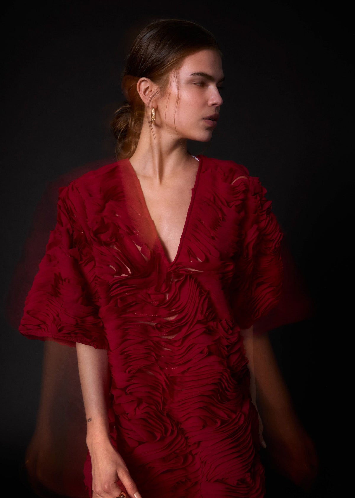 DAY Birger et Mikkelsen DAYTatia Ruffled Lacy Dress