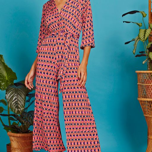 ONJENU - Laurie Jumpsuit Demi Sleeve - Dream Orange