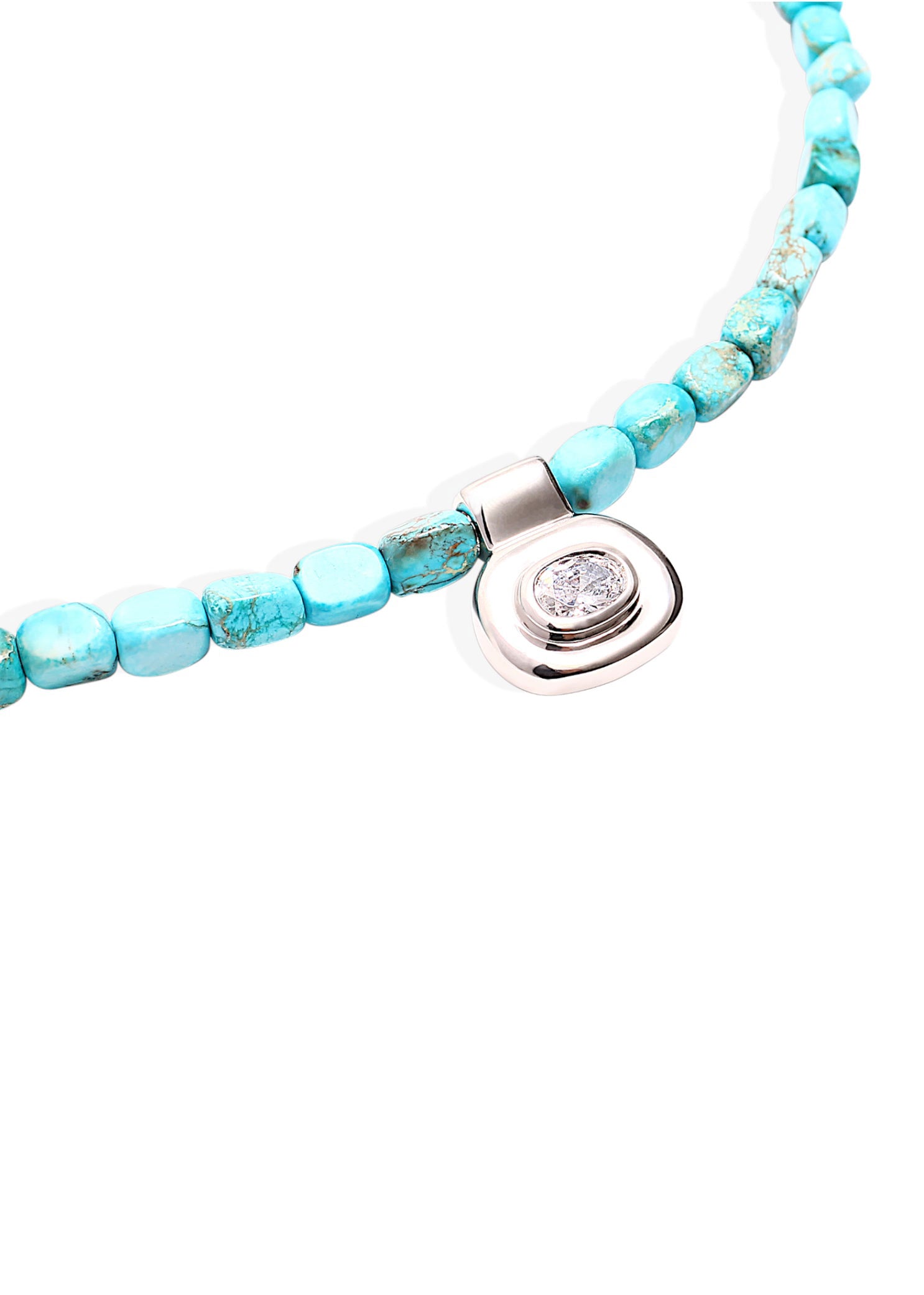 By Alona Dunaway Necklace - Turquoise and Silver