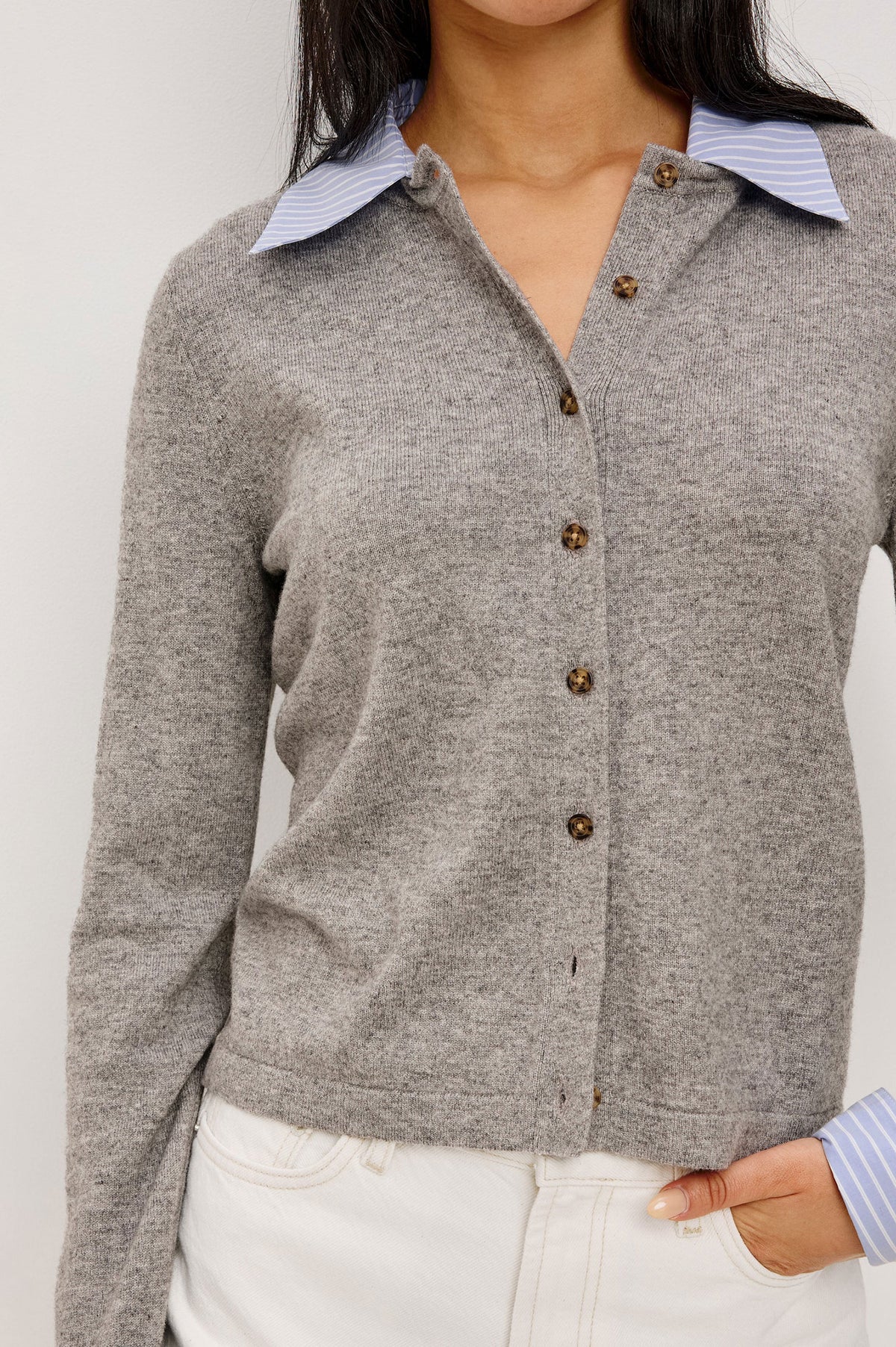 Rails Eryn Cardigan - Heather Grey