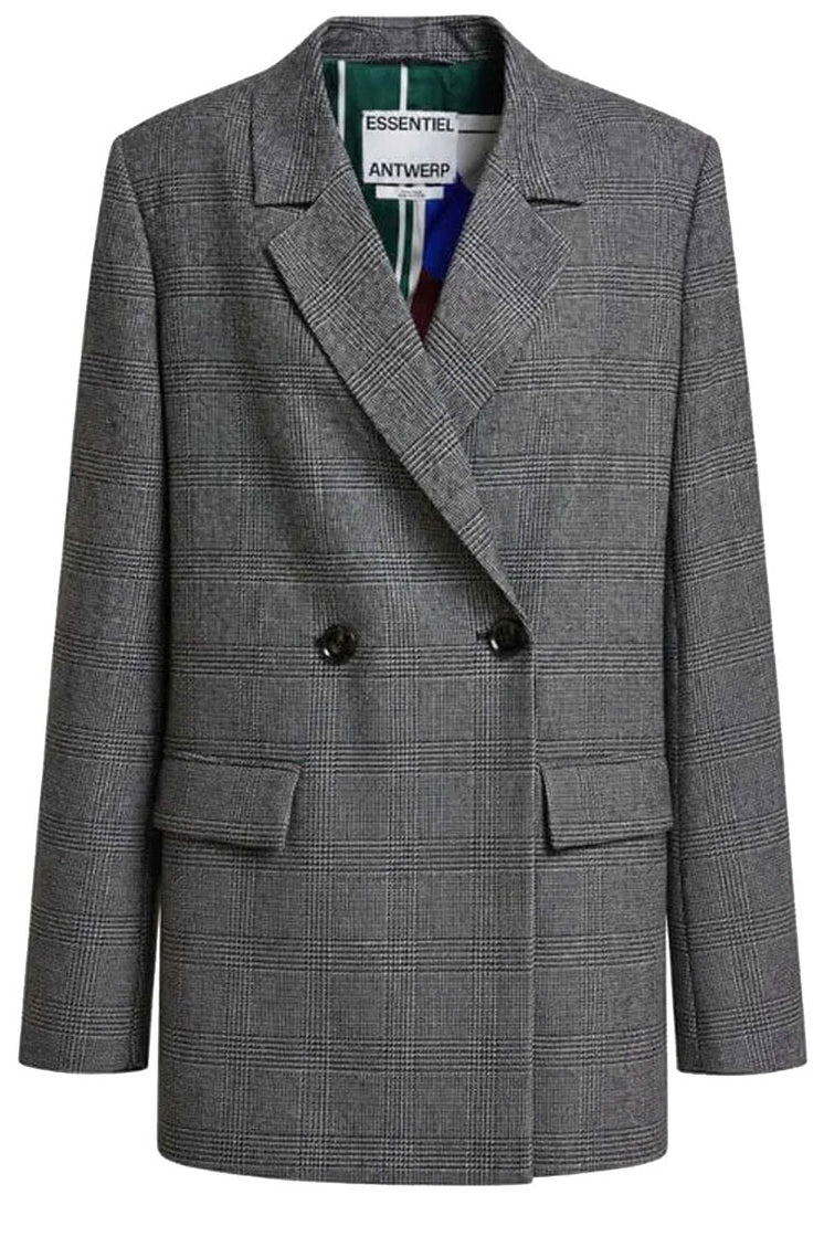 Essentiel Antwerp Kendra Blazer - Steel Pulse