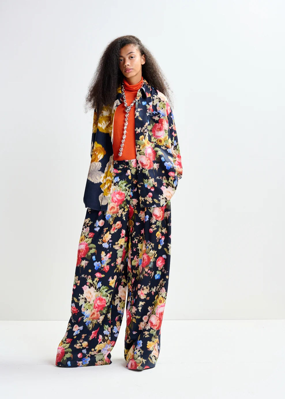 Essentiel Antwerp Jertice Turtleneck Sweater - Orange