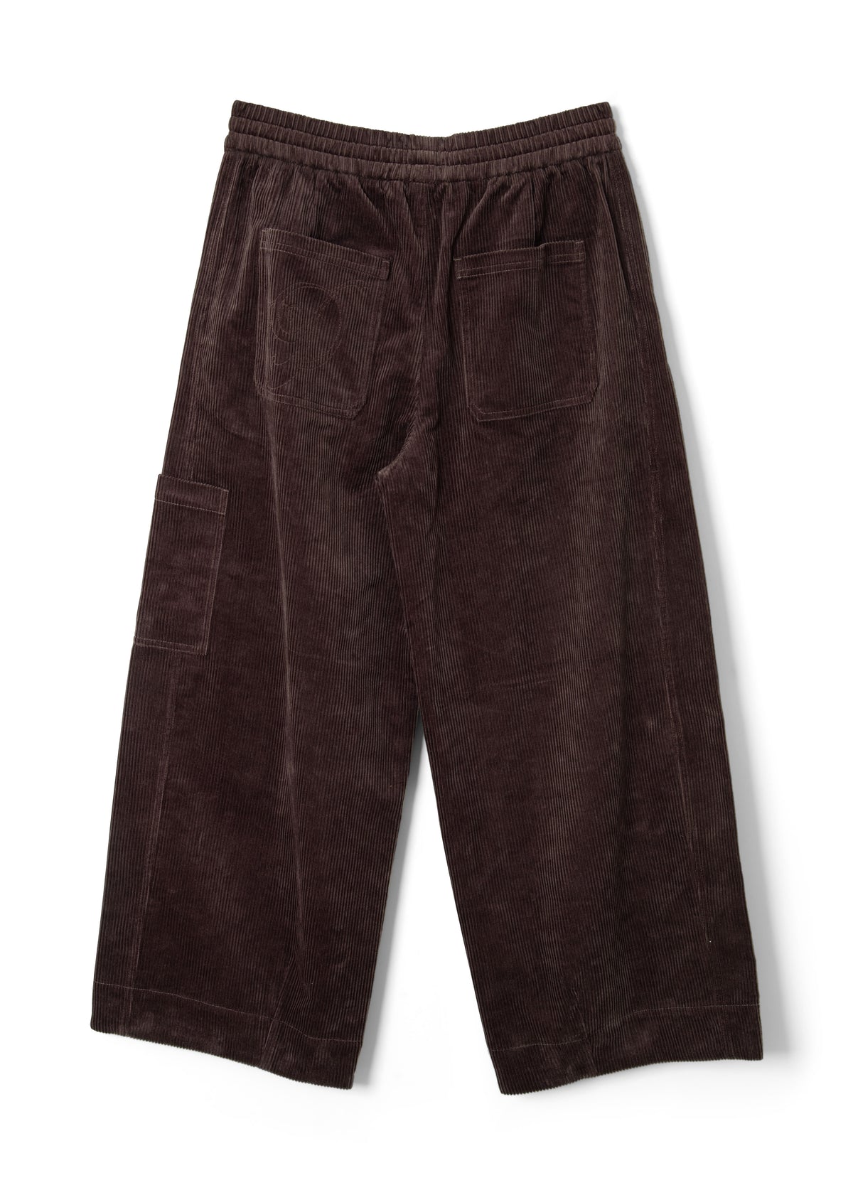 Damson Madder Felix Cord Trousers - Chocolate