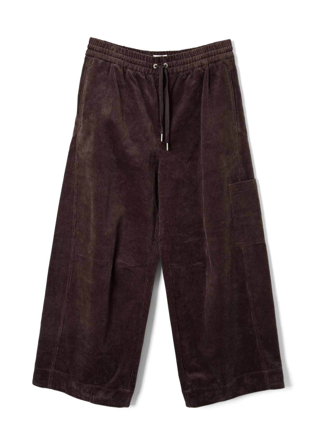 Damson Madder Felix Cord Trousers - Chocolate